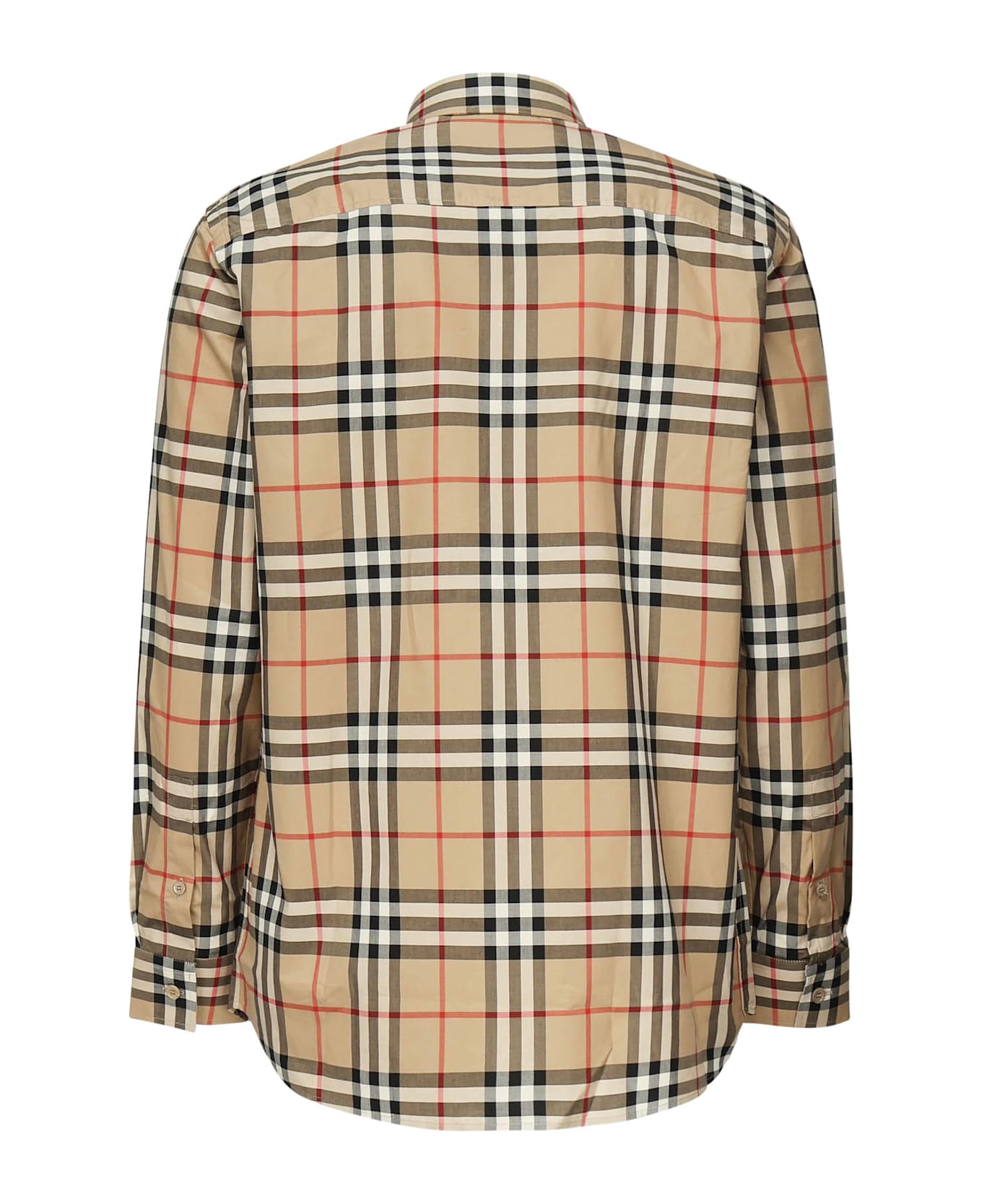 Burberry Shirt With Vintage Check Pattern - Beige
