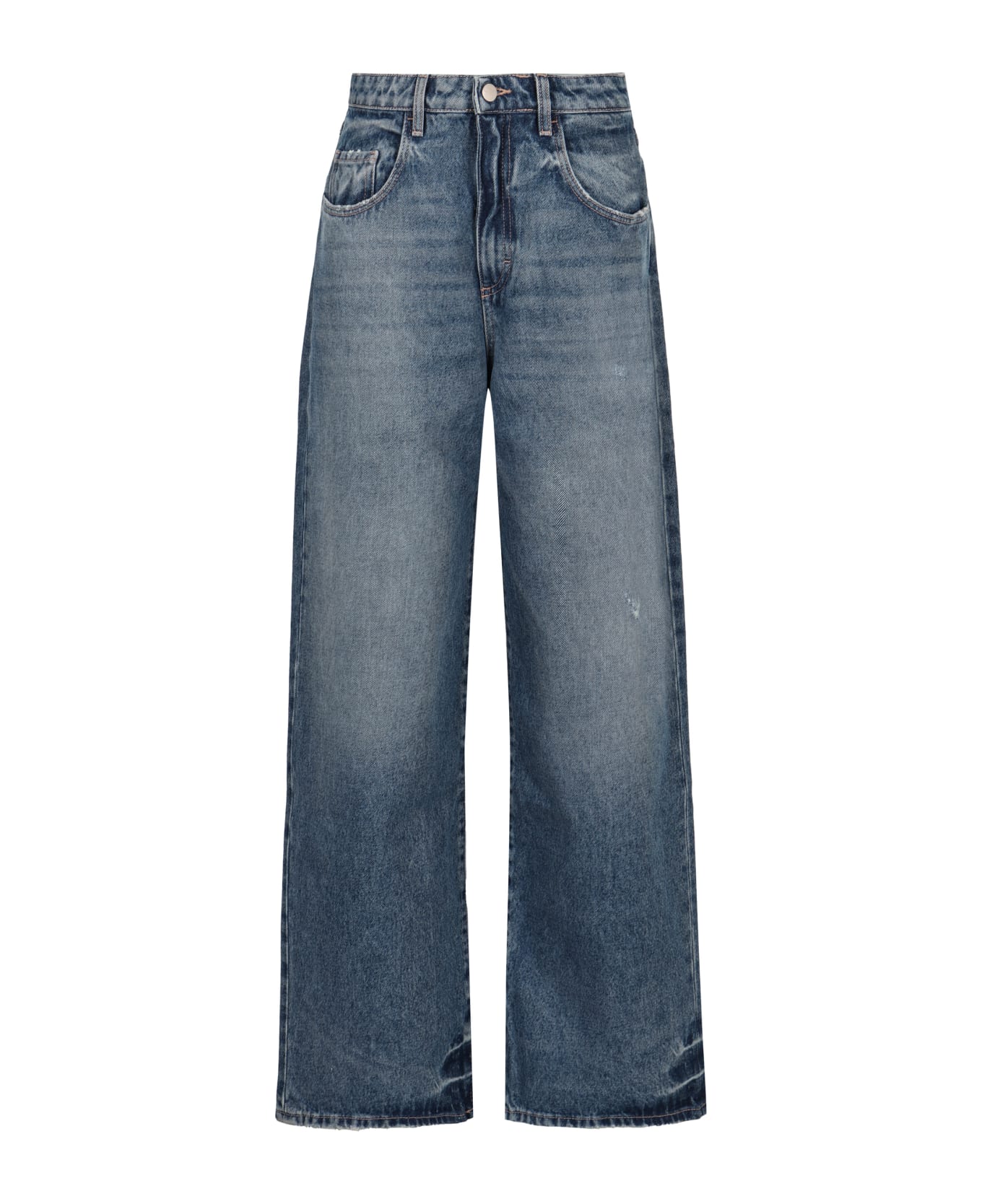 Icon Denim Poppy Wide-leg Jeans - Denim
