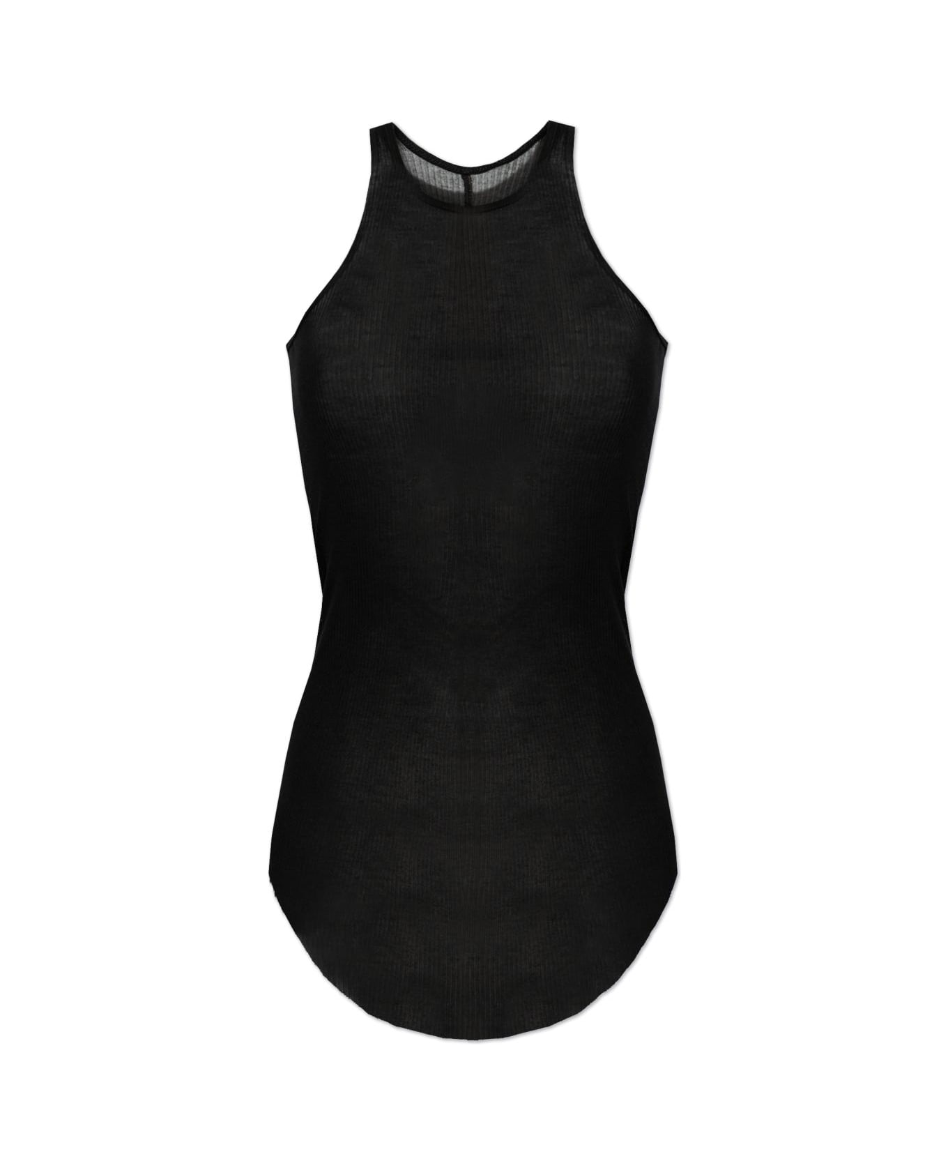 Rick Owens Top Bacic Rib - BLACK