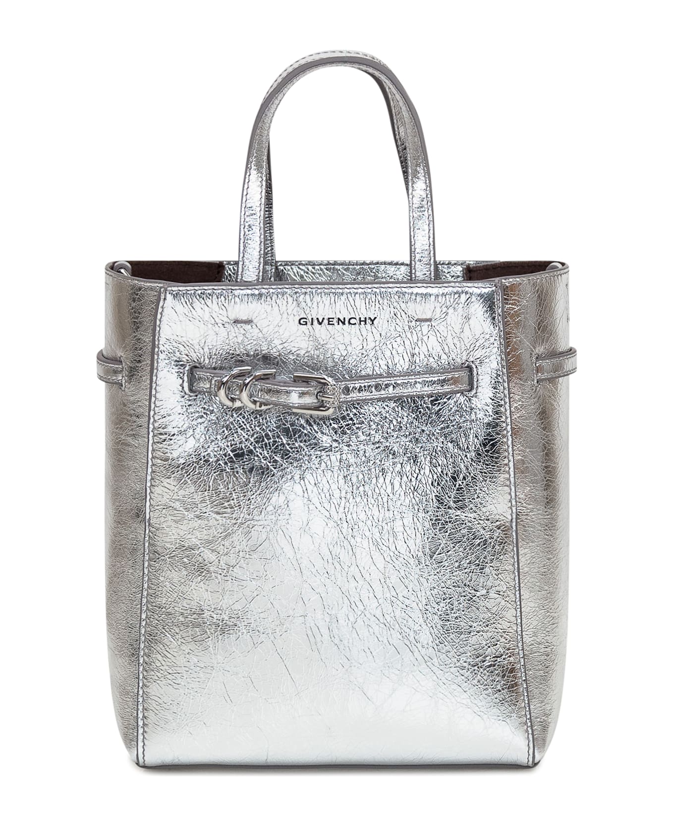 Givenchy Voyou Mini Tote Bag - LIGHT SILVERY