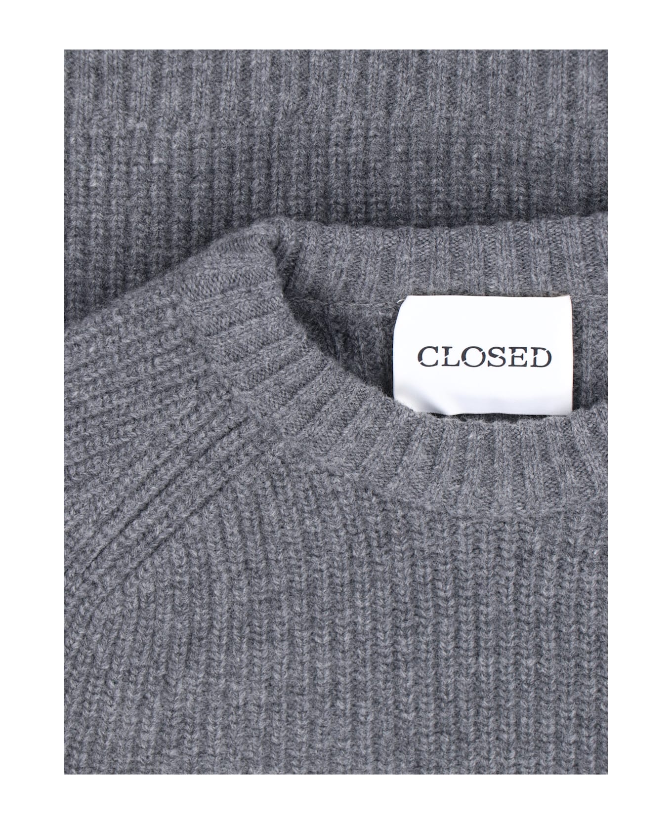 Closed Wool Sweater - Gray