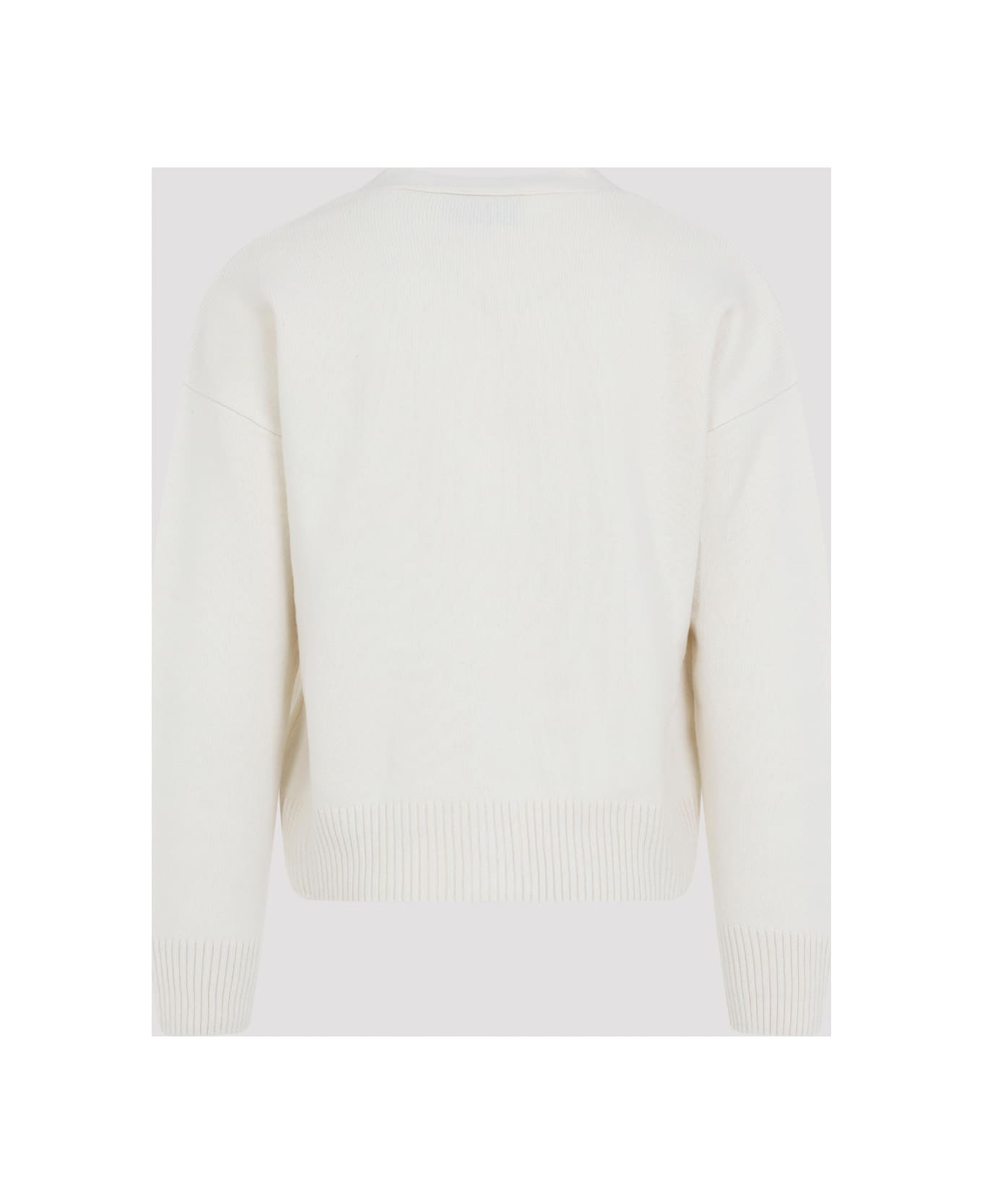 Ami Alexandre Mattiussi Adc Cardigan - Ivory