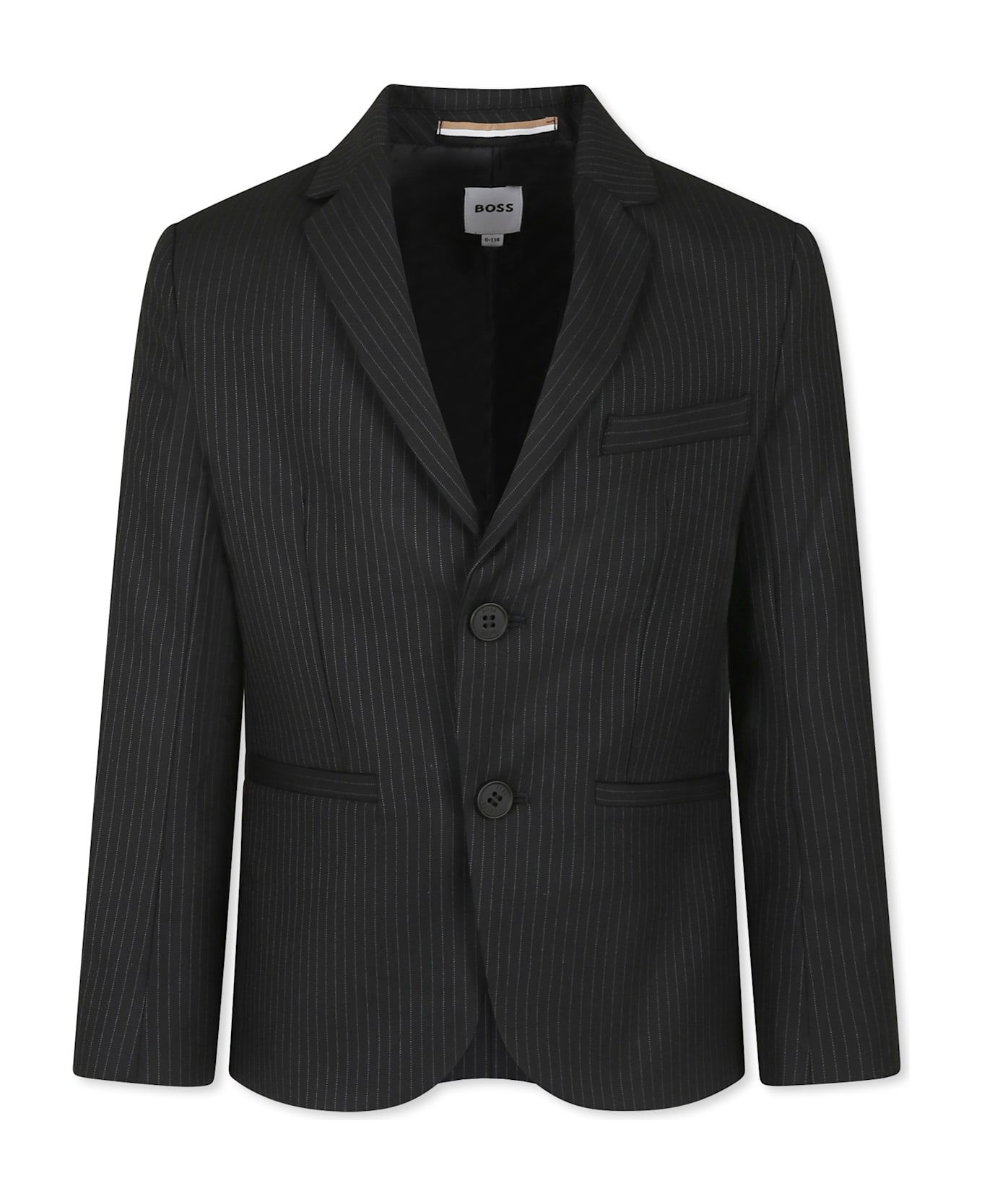 Hugo Boss Black Jacket For Boy - Black