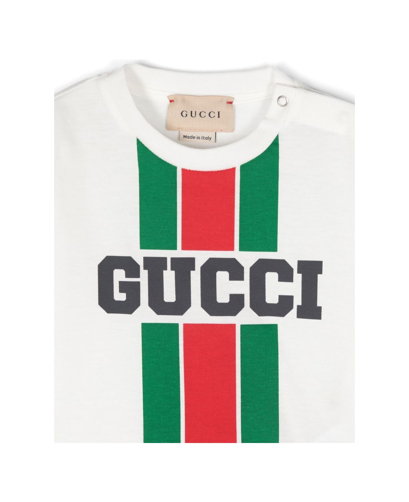 Gucci B Ss T-shirt - New White Mc