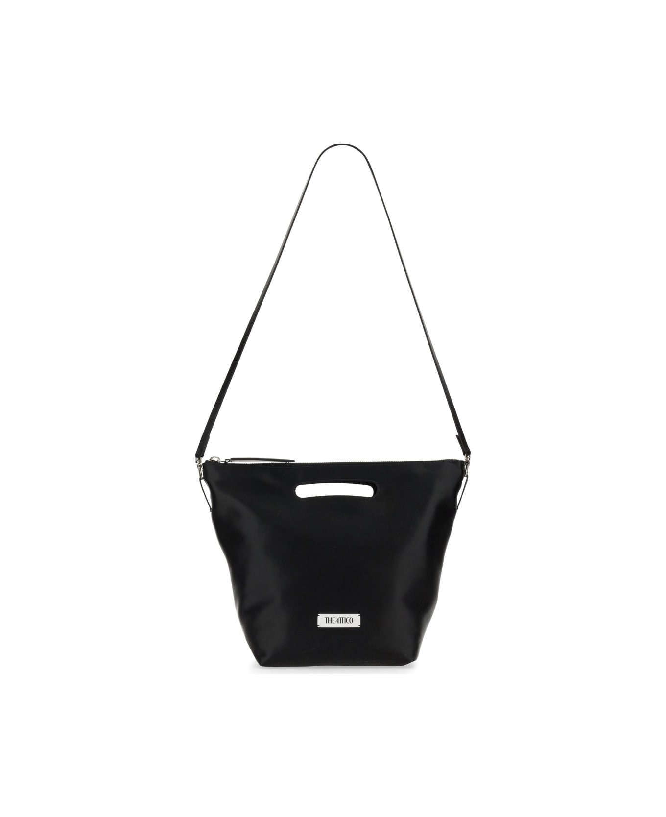 The Attico Tote Bag ''via Dei Giardini 30'' - BLACK
