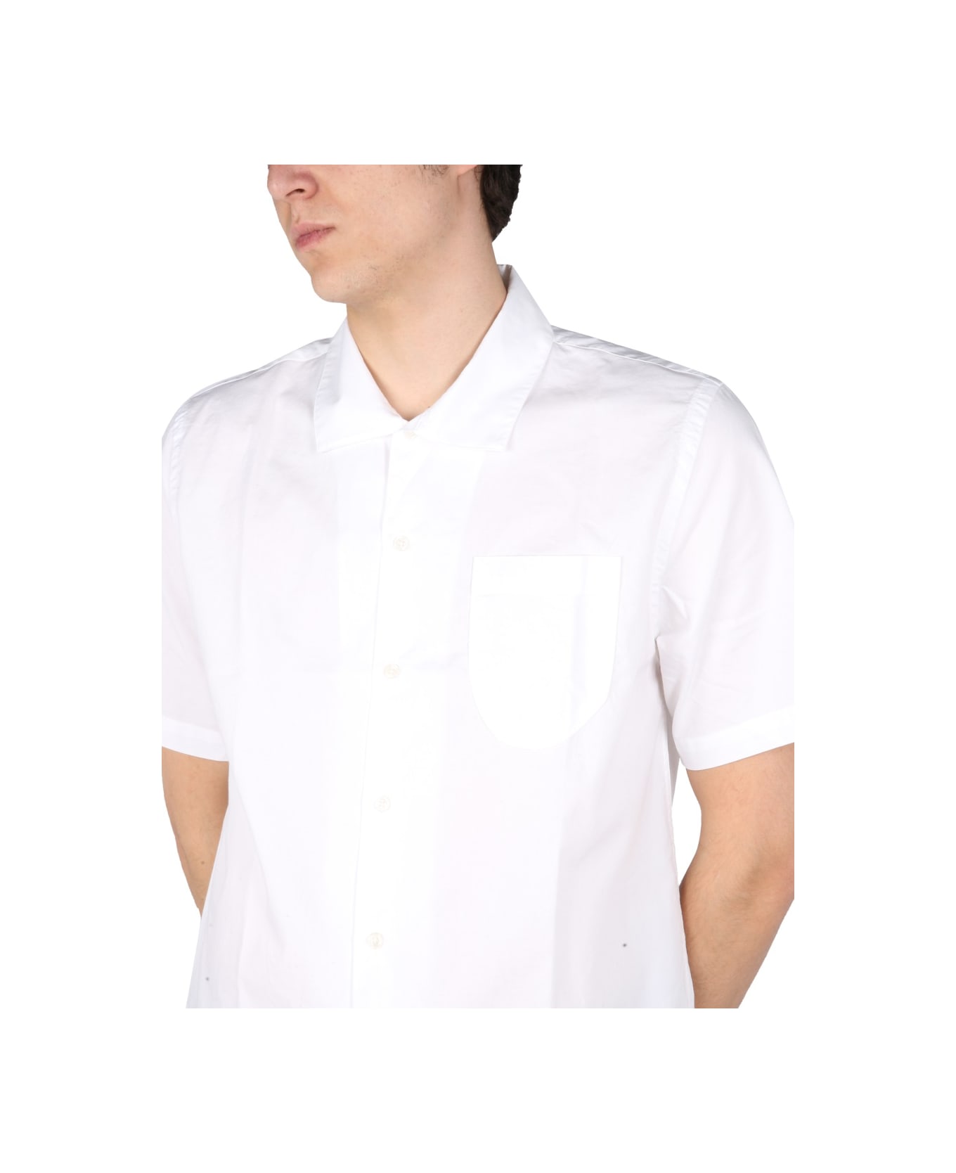 Universal Works Relaxed Fit Shirt - WHITE