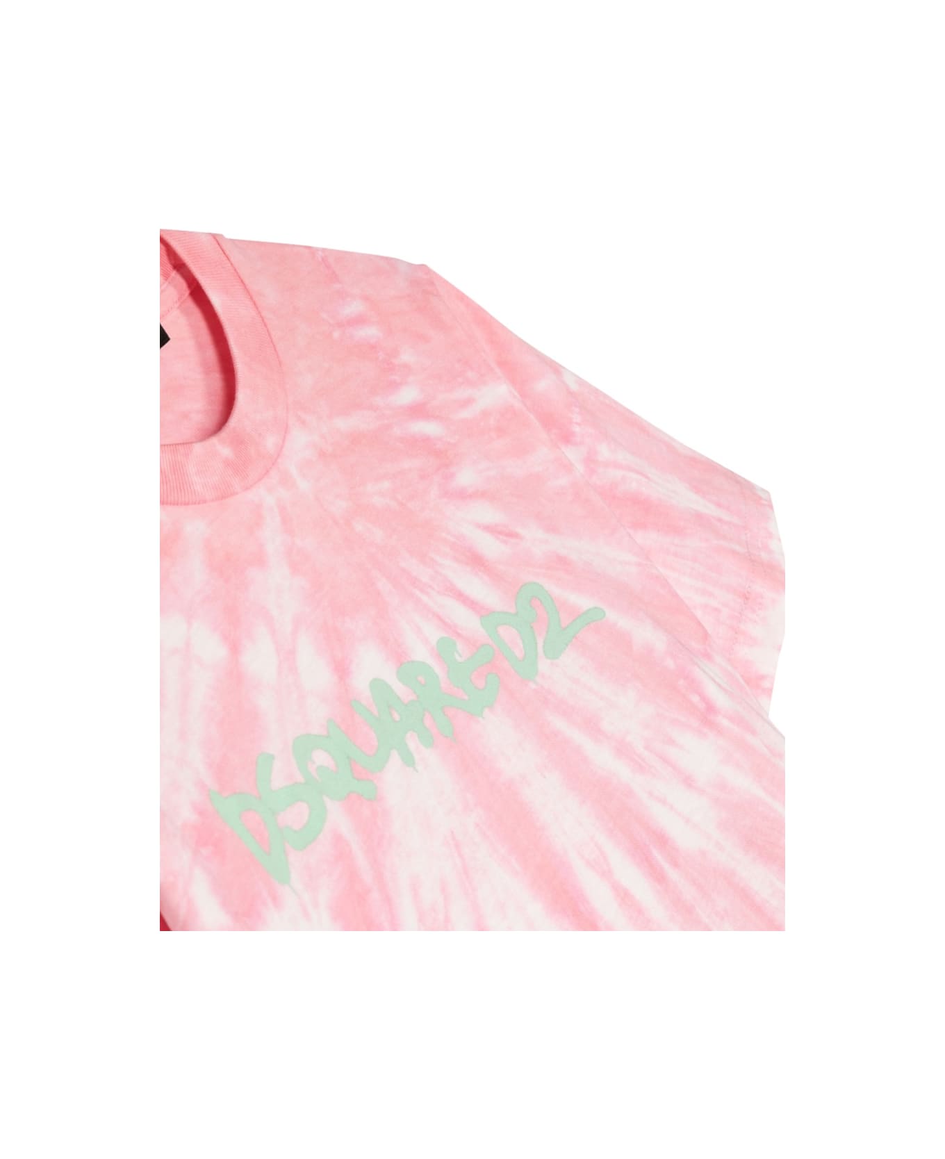 Dsquared2 Mc Logo Slouch Fit T-shirt - PINK