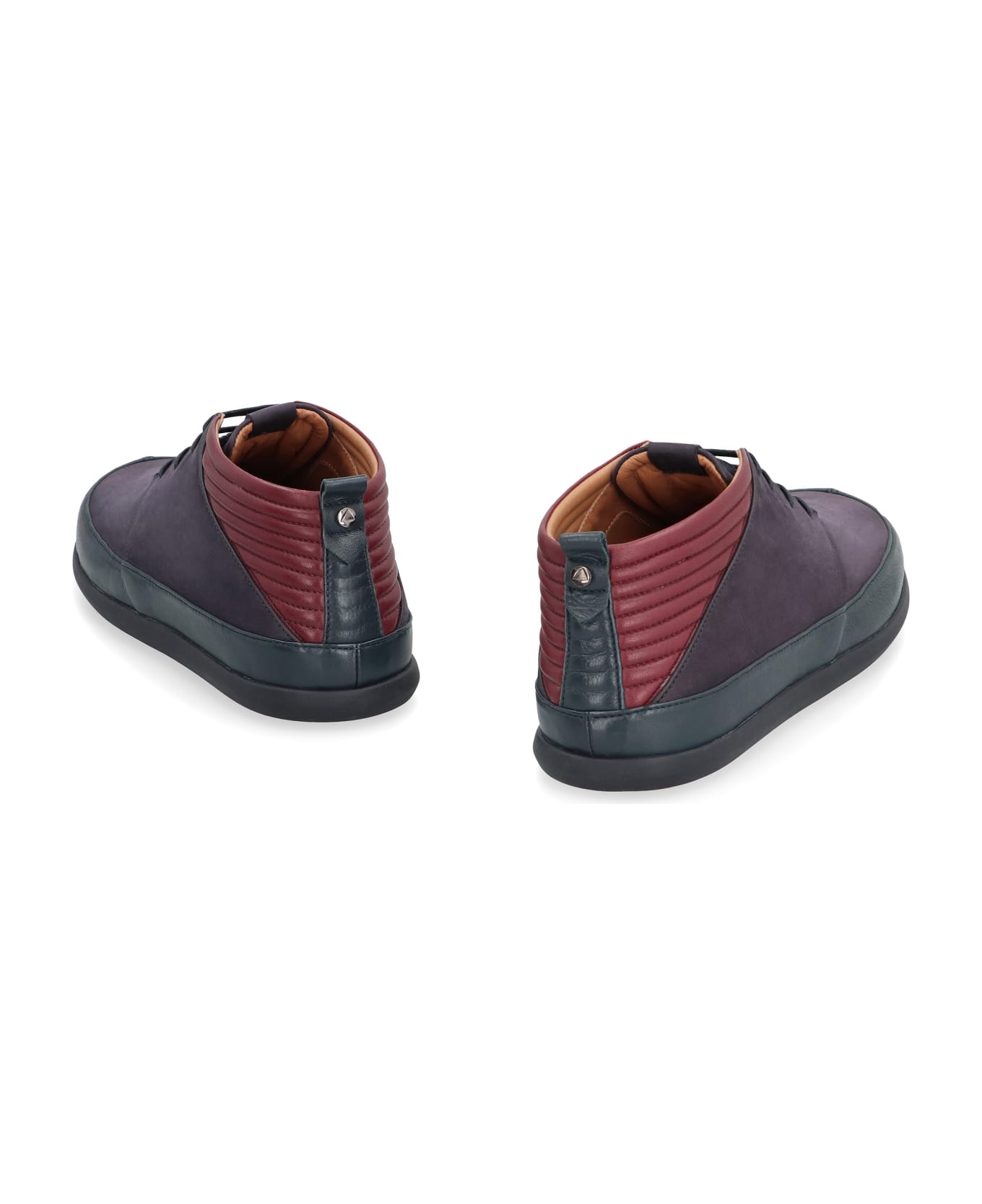 Volta Sued Desert Boots - purple