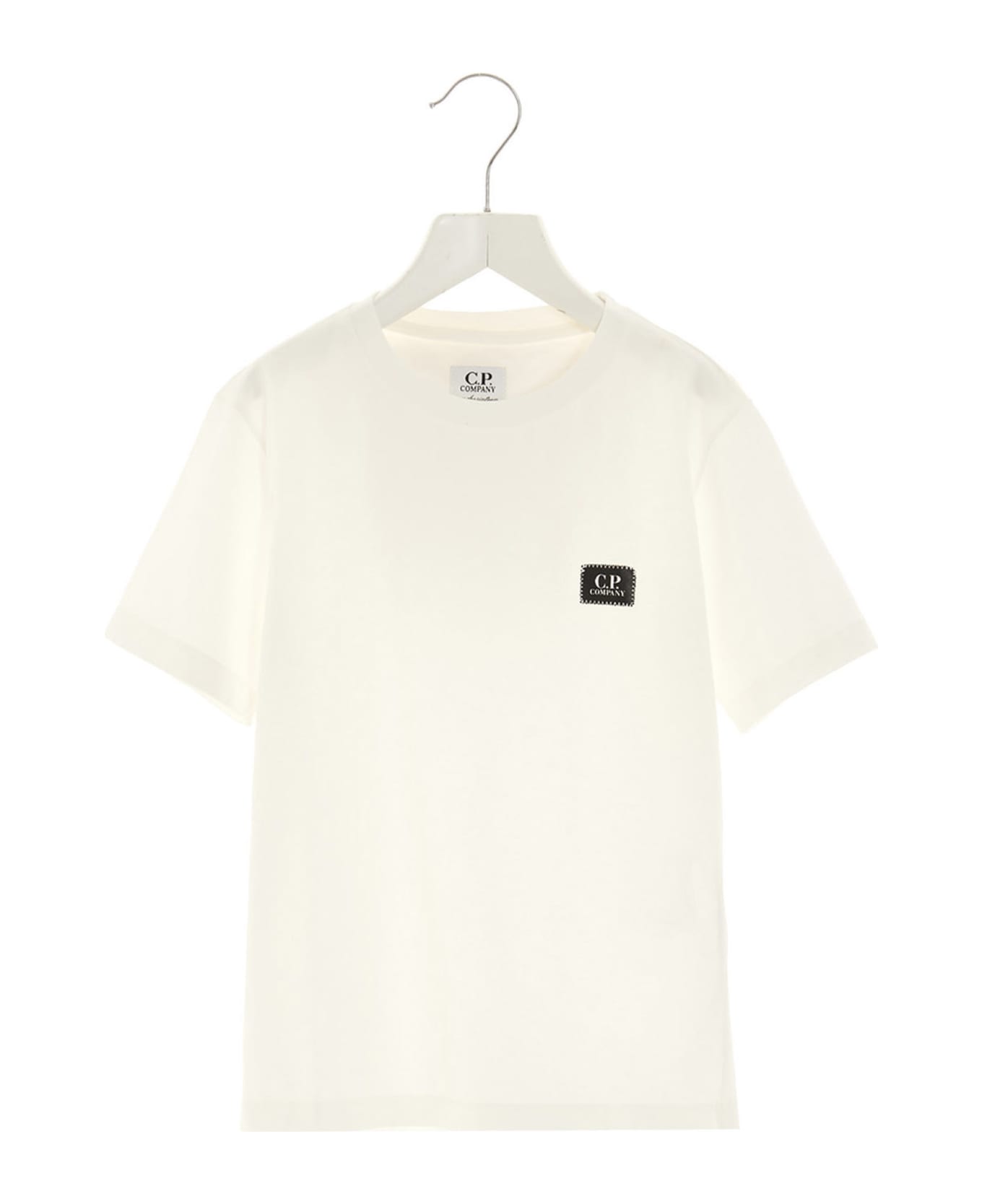 C.P. Company Logo Printed T-shirt - White