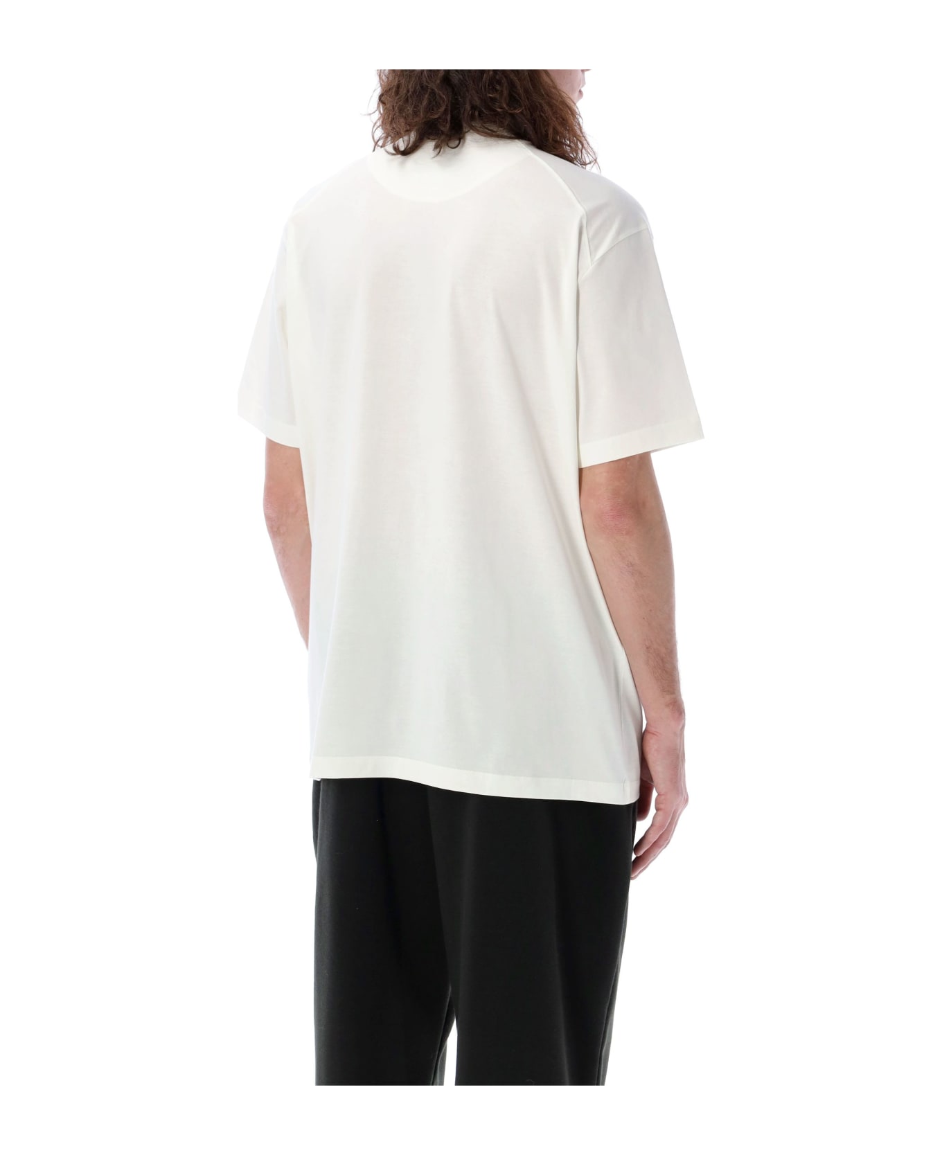 Y-3 Graphic Short Sleeves Tee - WHITE Tシャツ