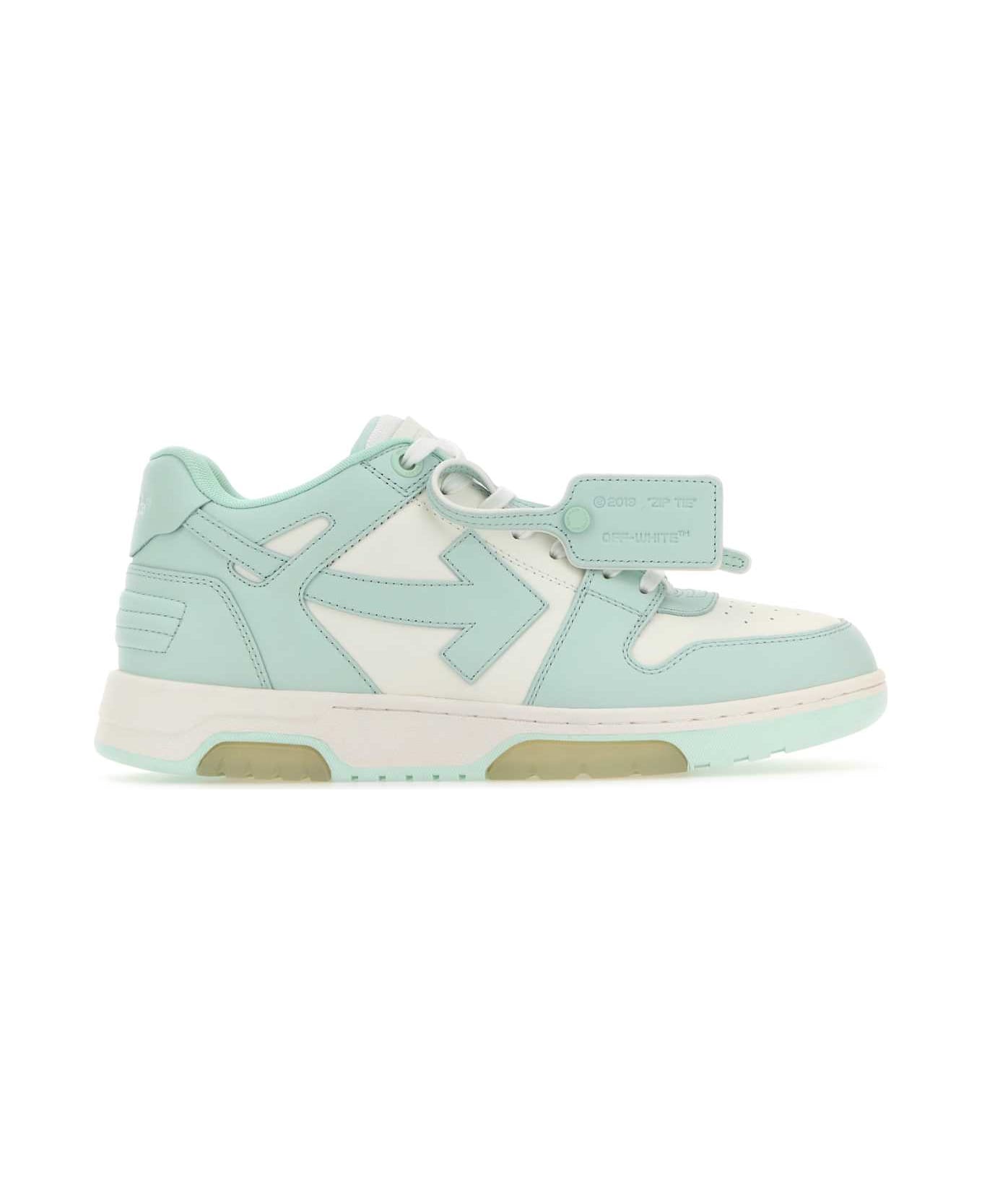 Off-White Two-tone Leather Out Of Office Sneakers - 0152 スニーカー