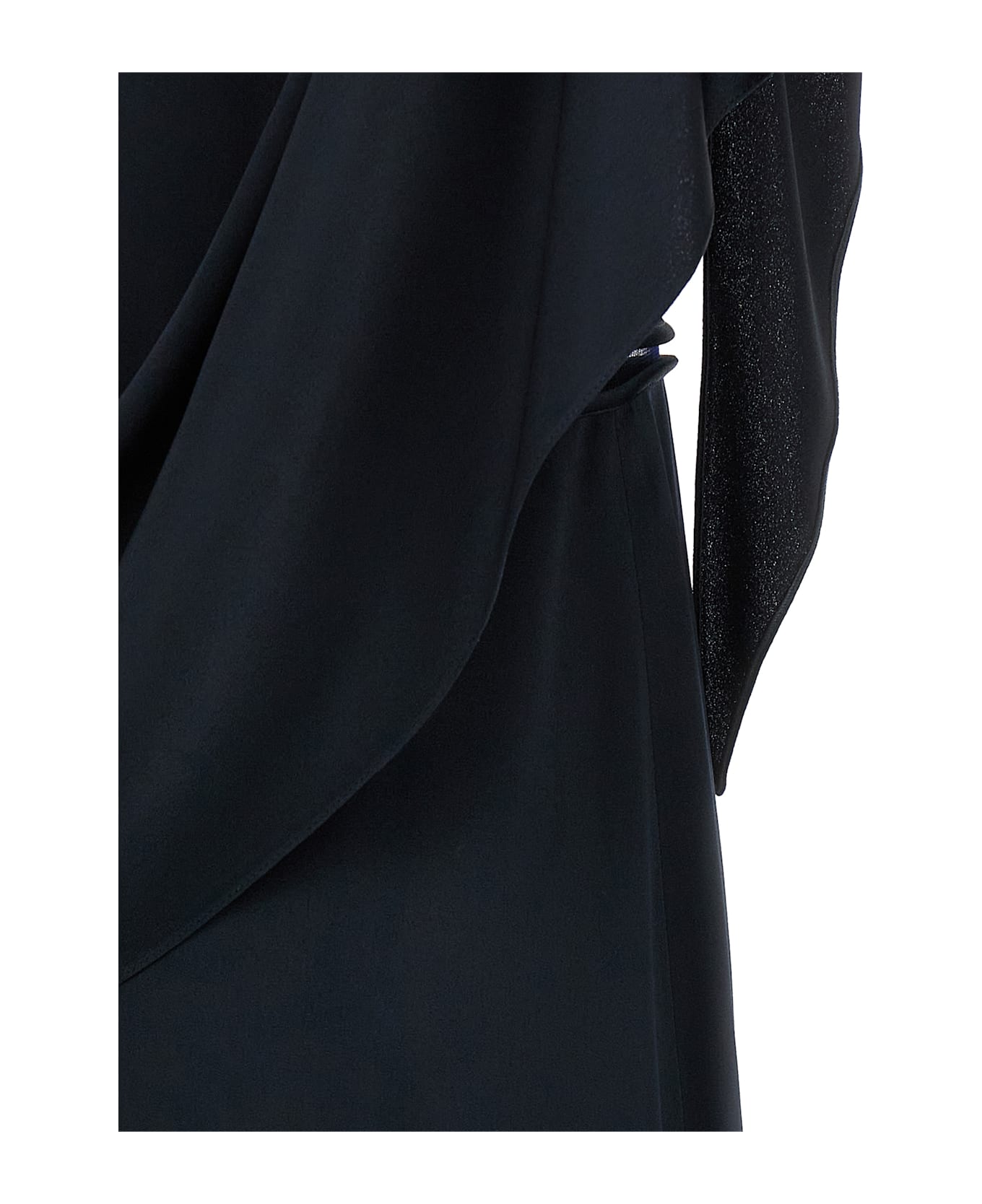 Fabiana Filippi Ruffle Dress - Blue