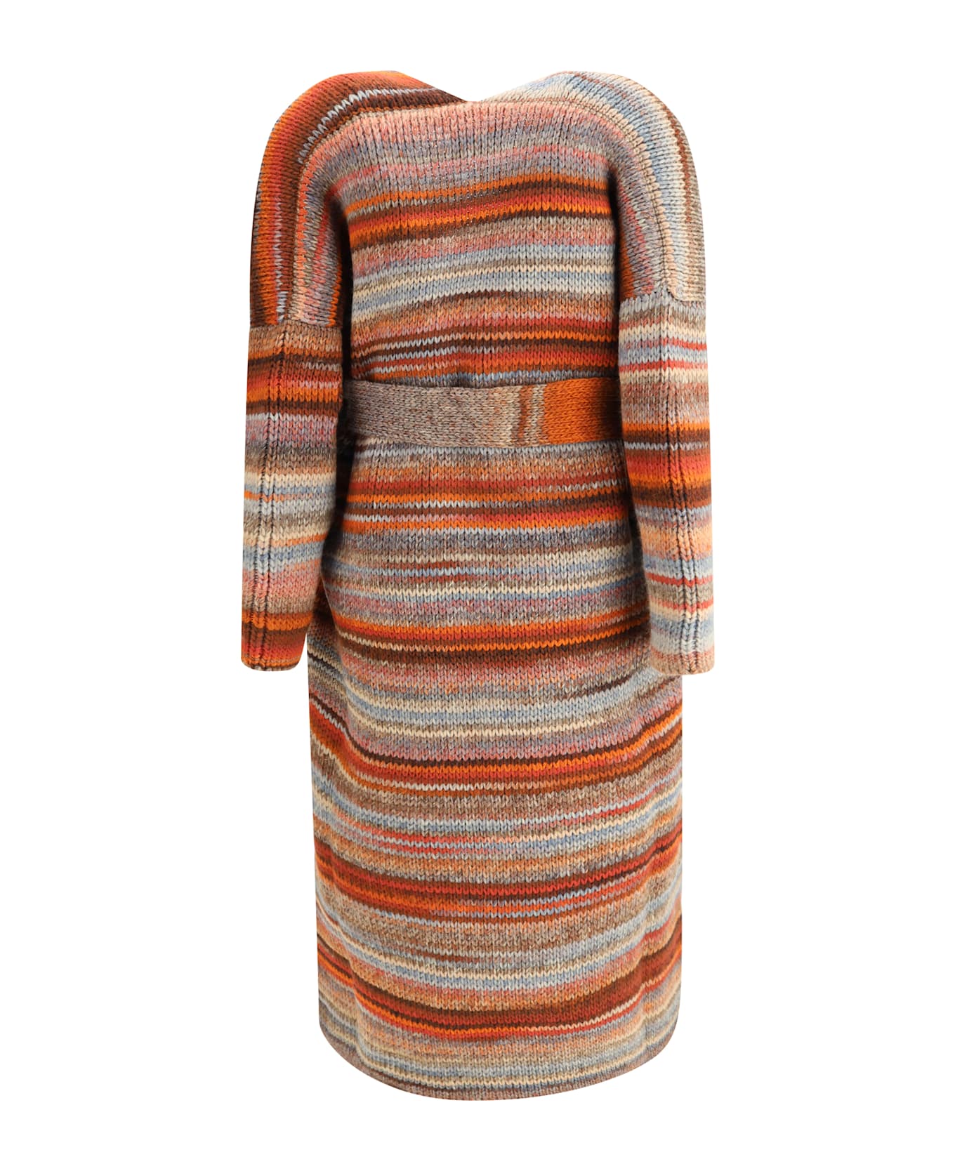 Ella Long Belted Sweater