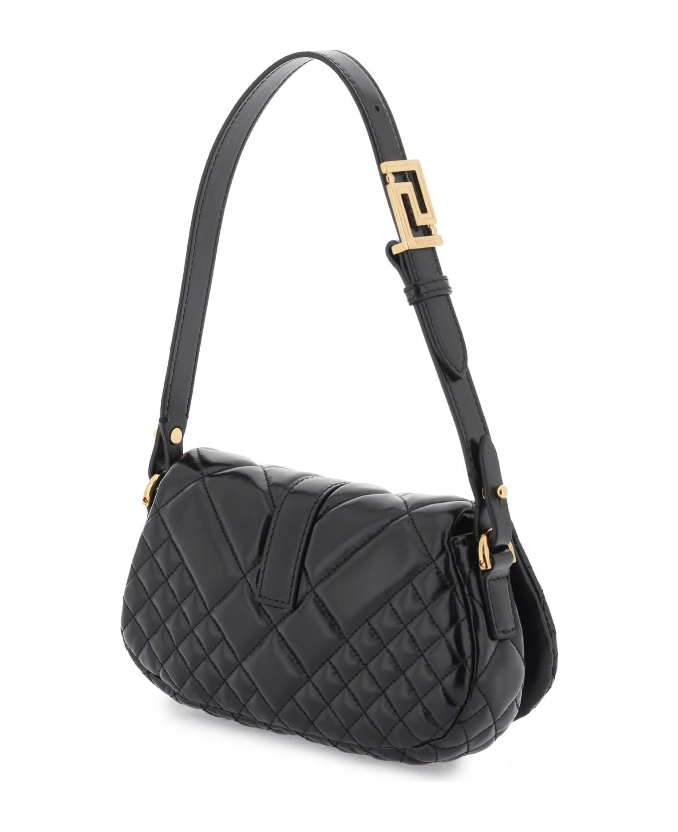 Versace 'greca Goddess' Mini Handbag - Black