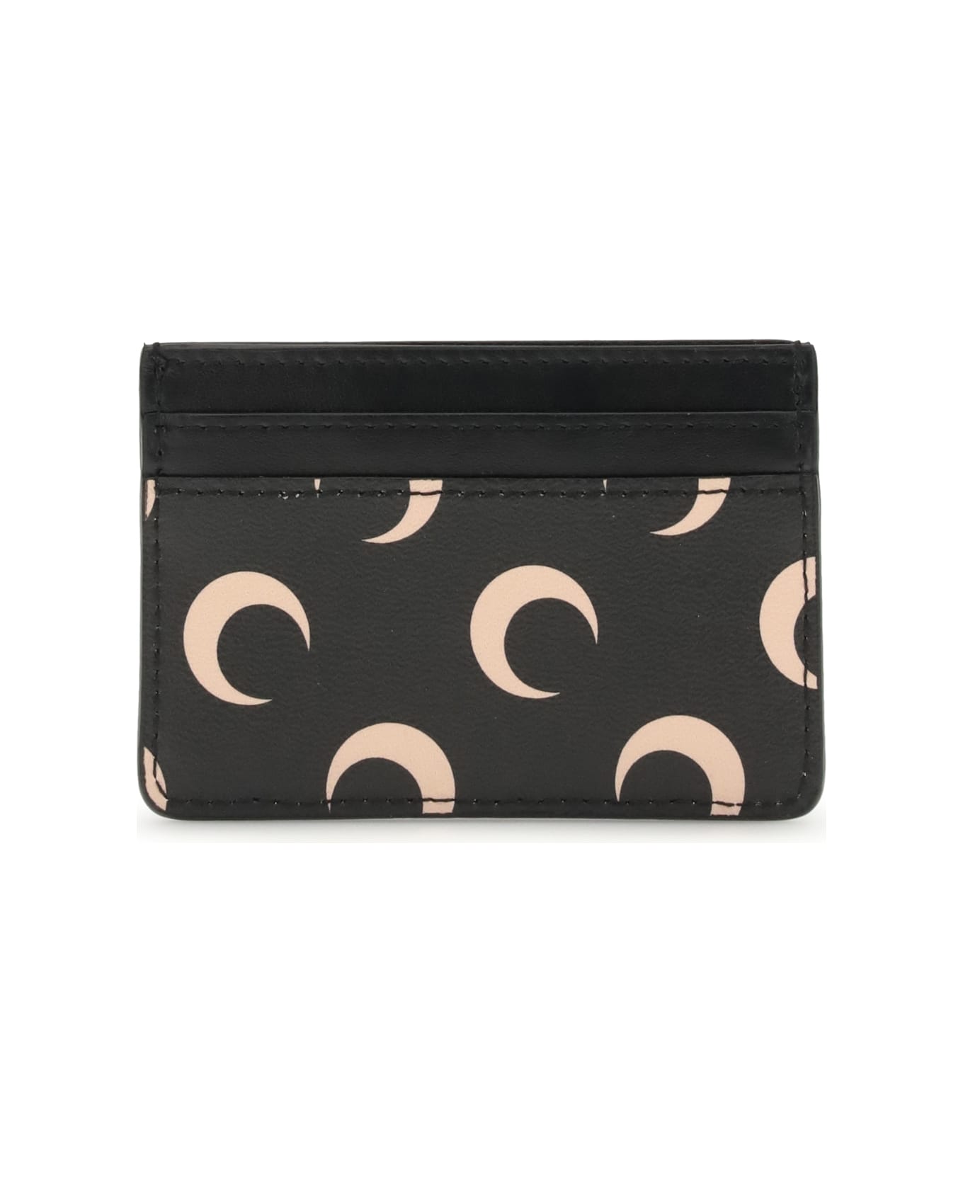 Marine Serre Moon Charm Card Holder
