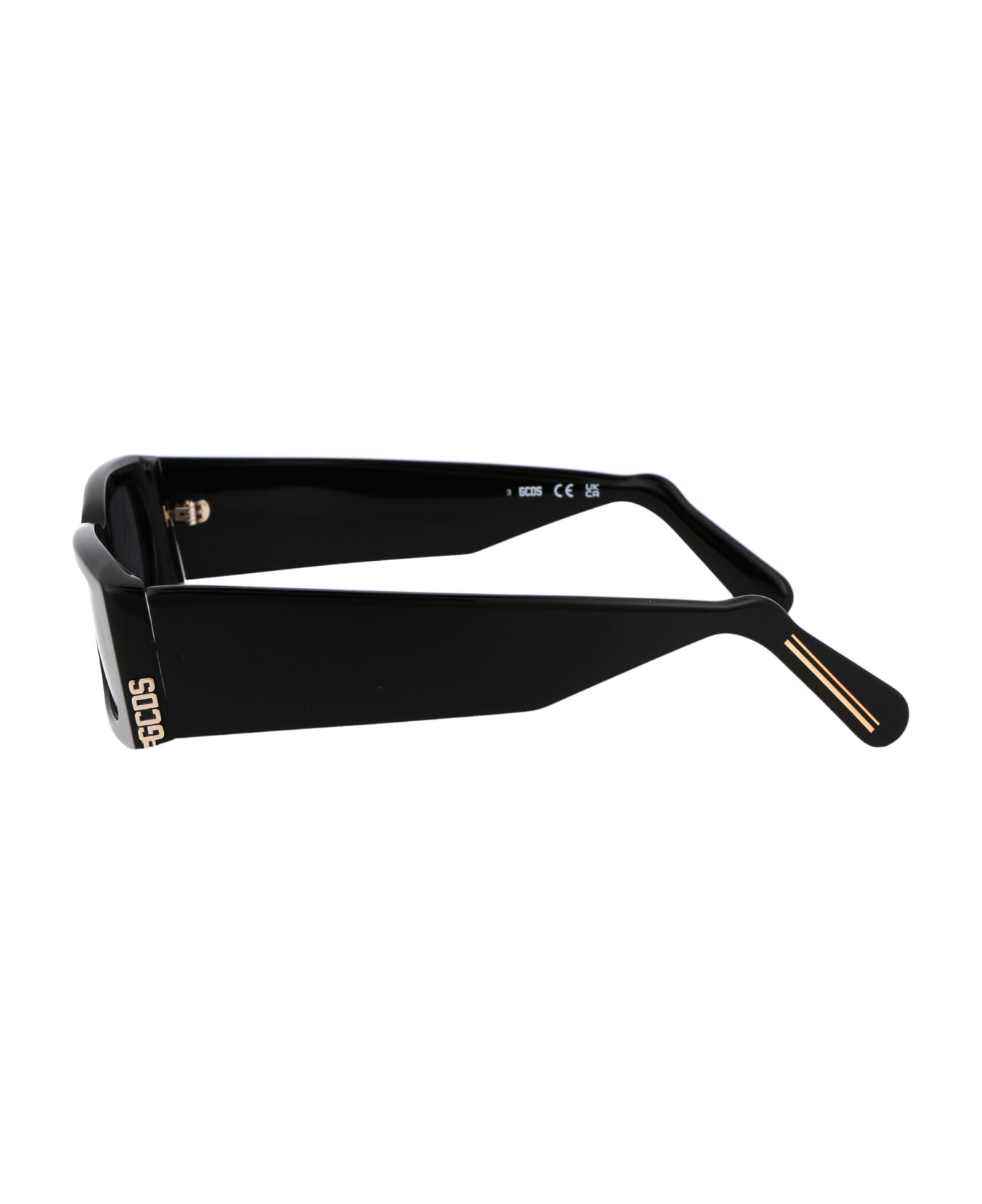 GCDS Gd0020 Sunglasses - 01A Nero Lucido/Fumo