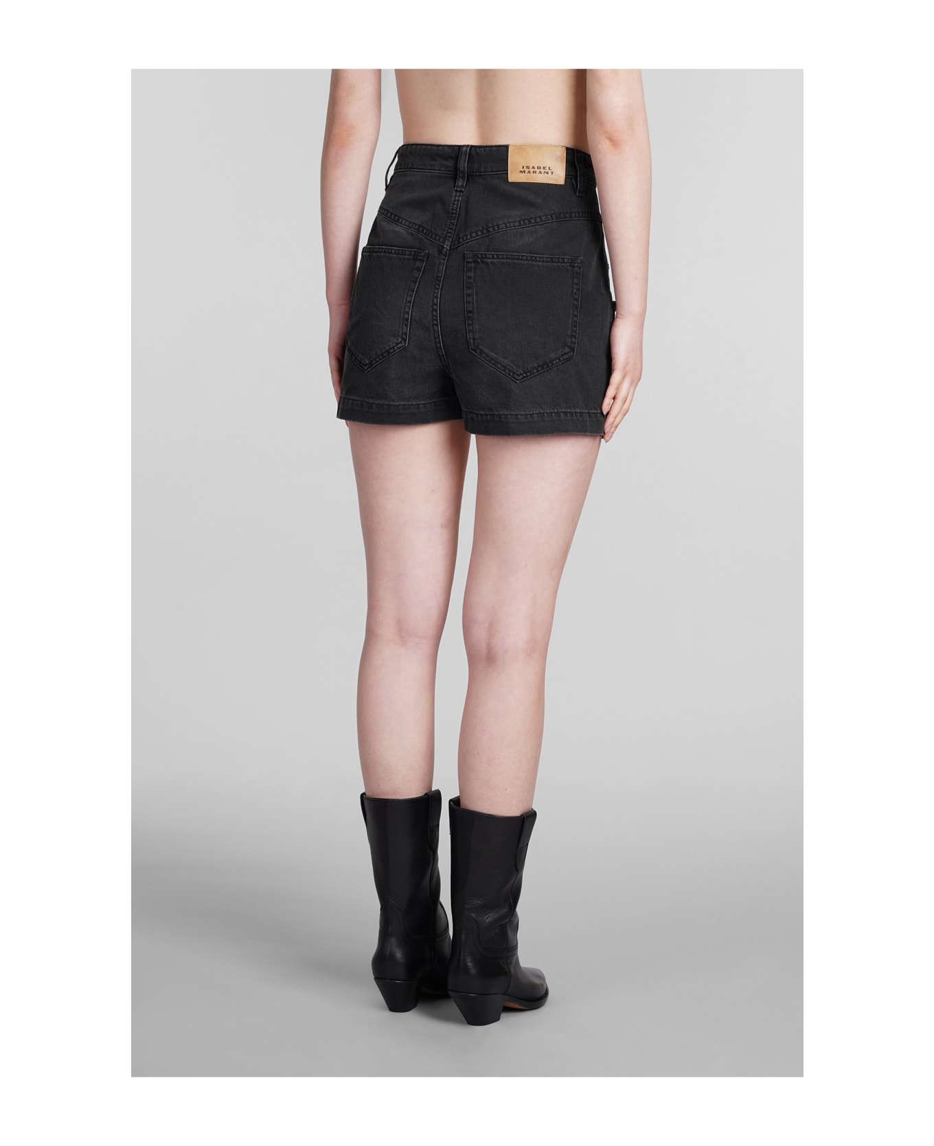 Marant Étoile Jovany Shorts - Faded 	black