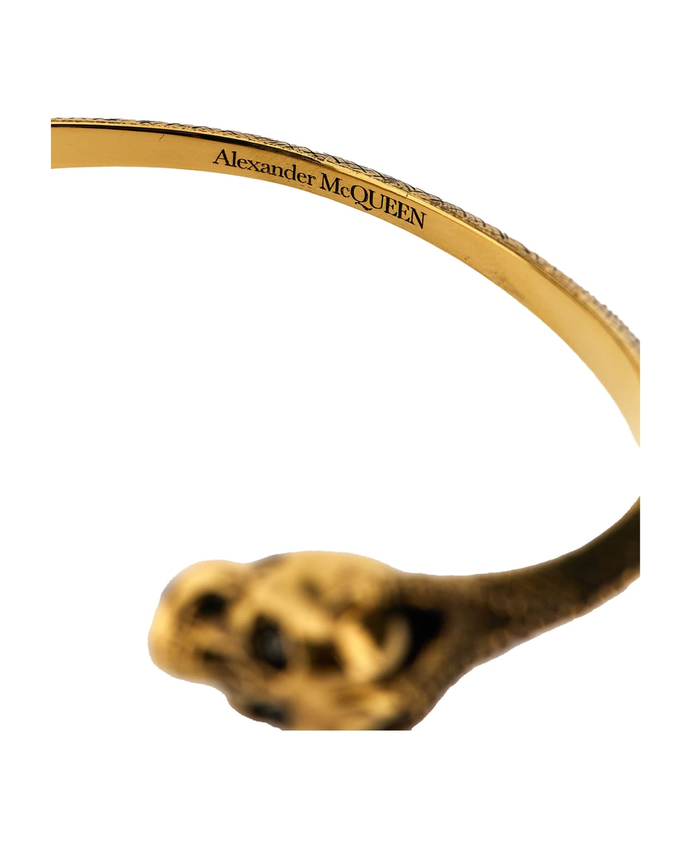 Alexander McQueen 'victorian Skull' Bracelet - Gold