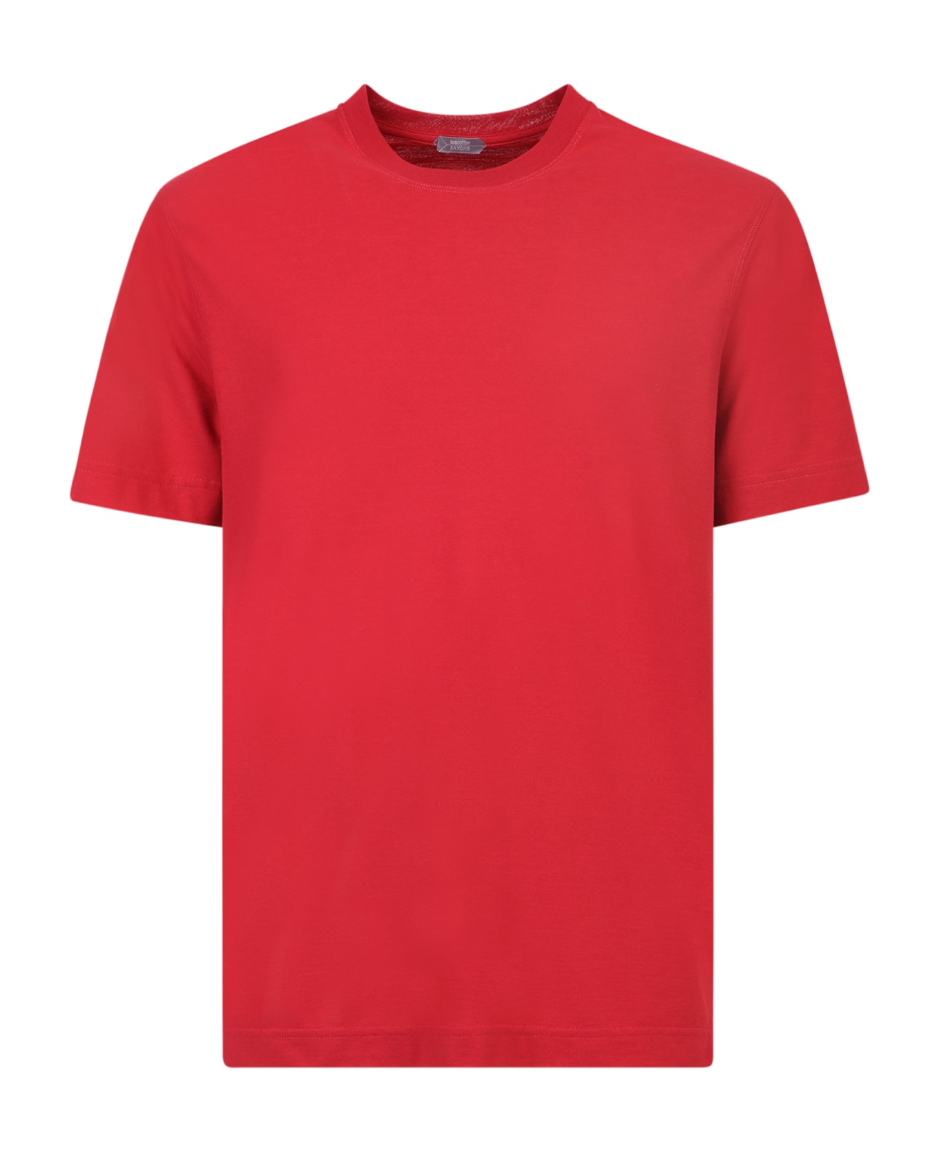 Zanone Rollneck T-shirt - Red