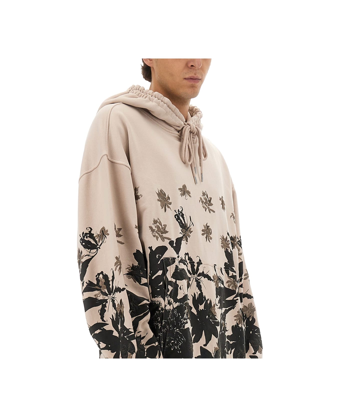 Dries Van Noten Cotton Hoodie - IVORY