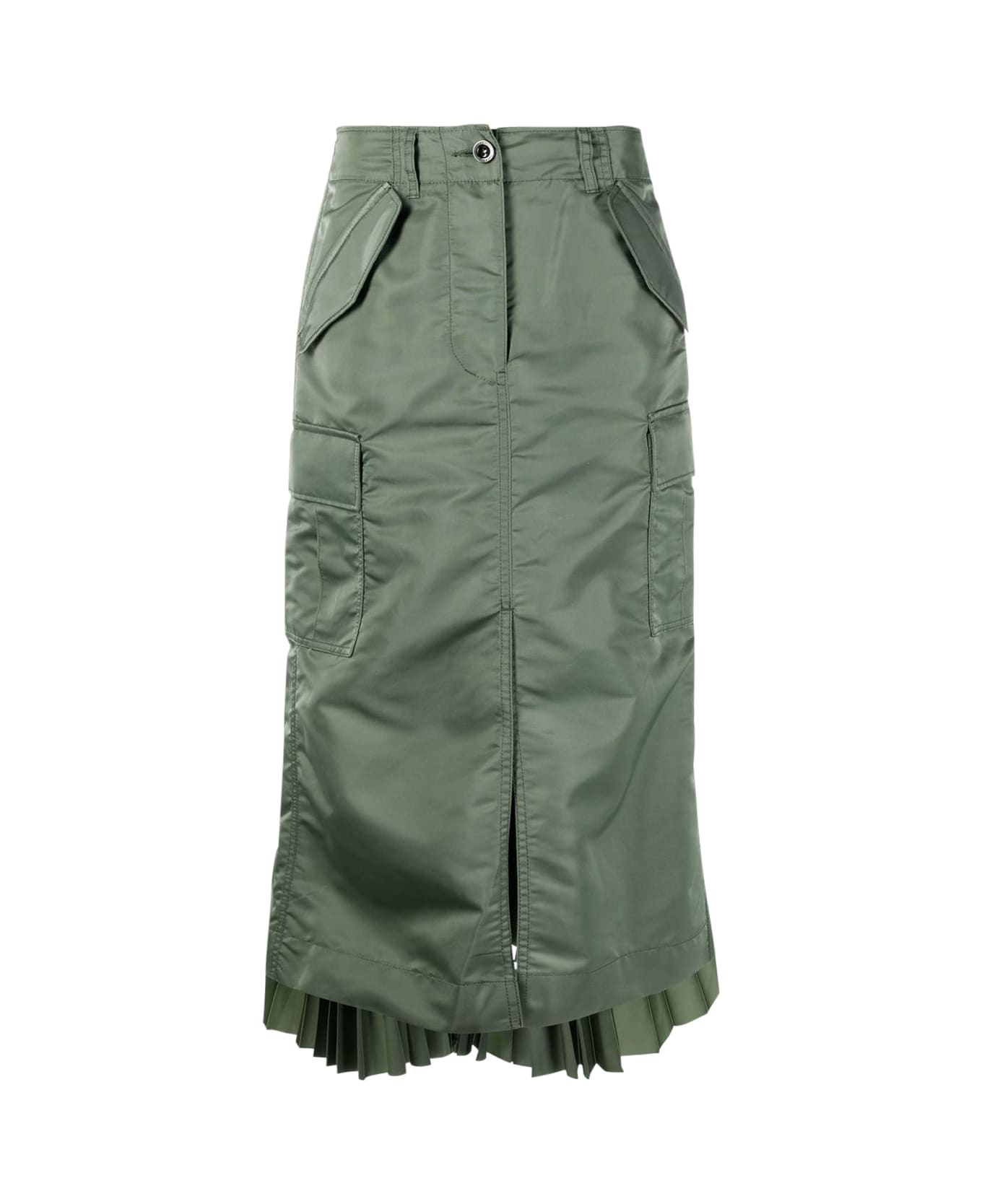 Sacai Nylon Twill Mix Skirt | italist