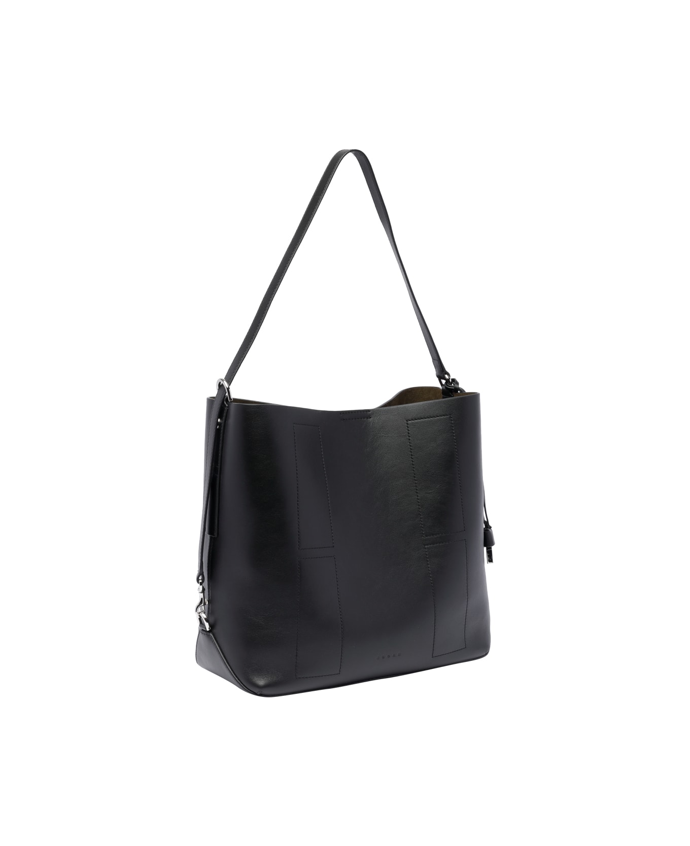 Hogan Medium Hocket Hobo Bag - BLACK