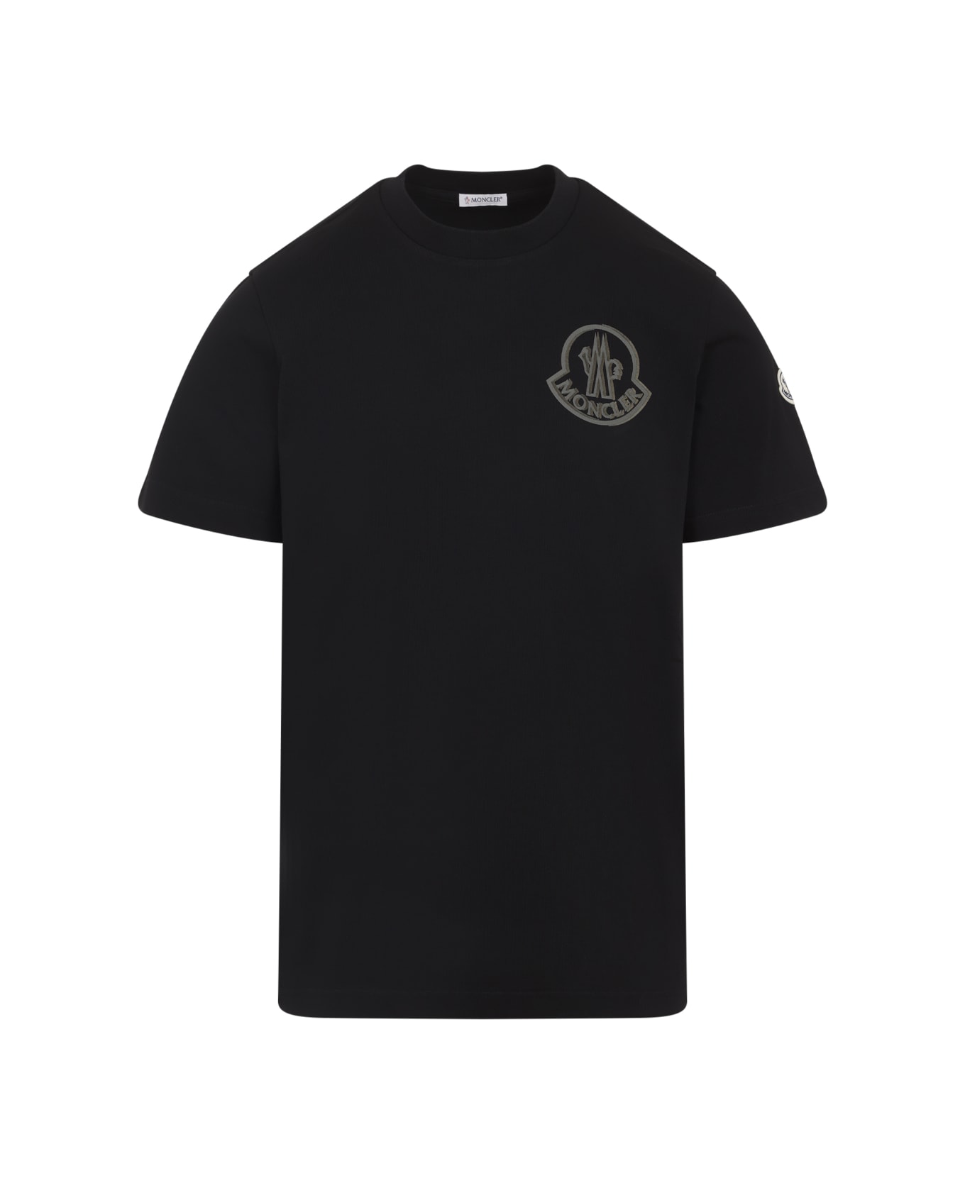 Moncler Short Sleeves T-shirt - Black