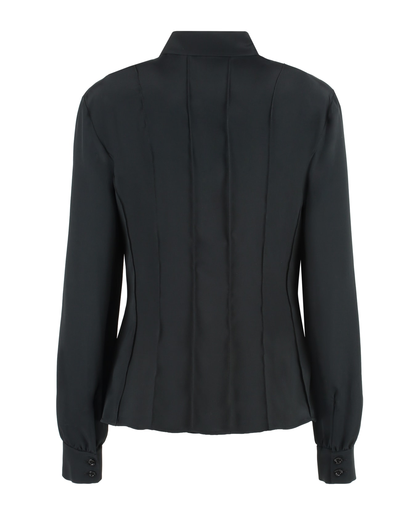 Boutique Moschino Silk Shirt - black