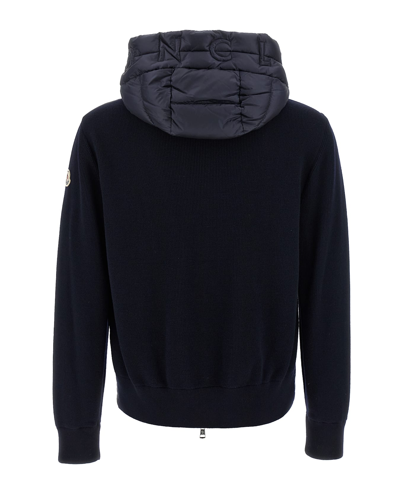 Moncler Wool Hoodie - Blue