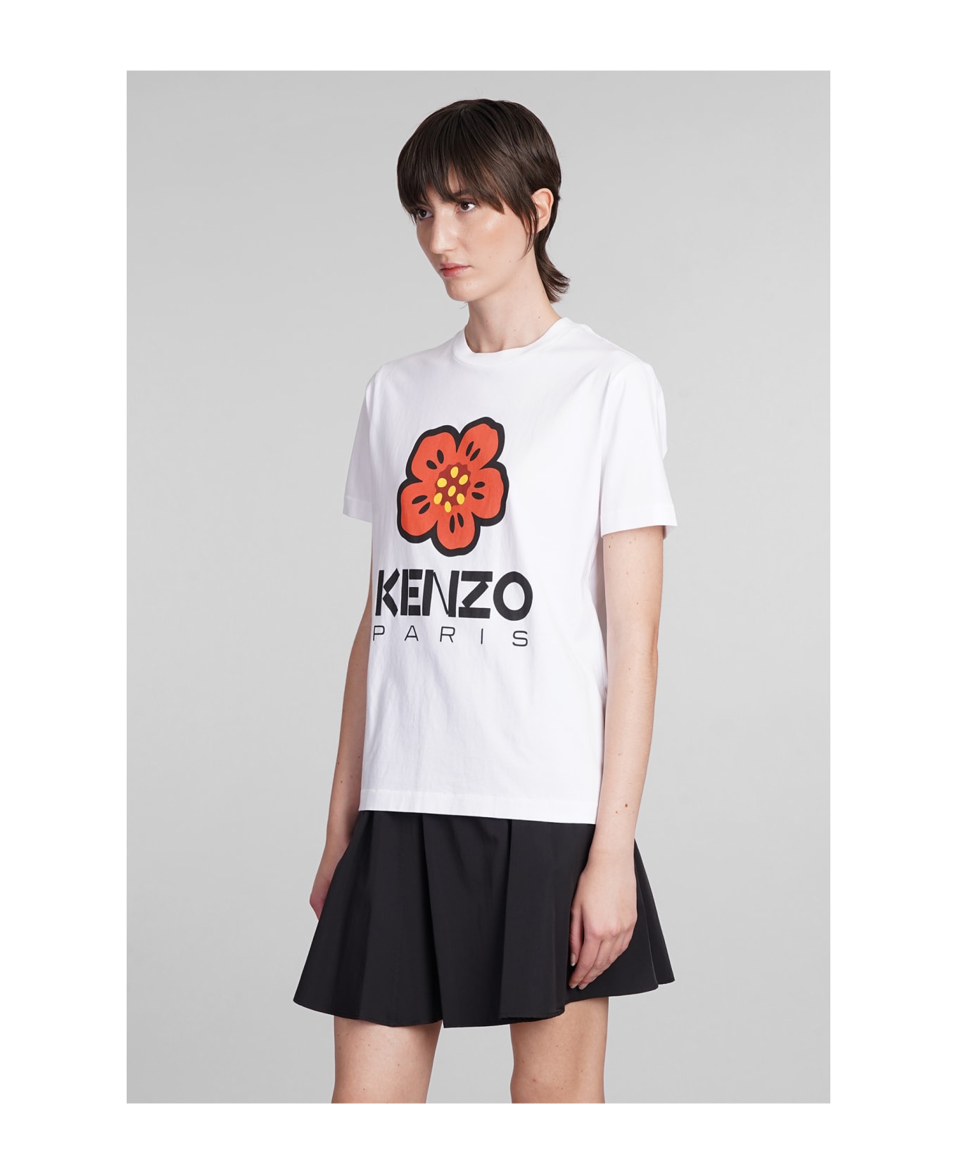 Kenzo Foulard In Red Cotton - red
