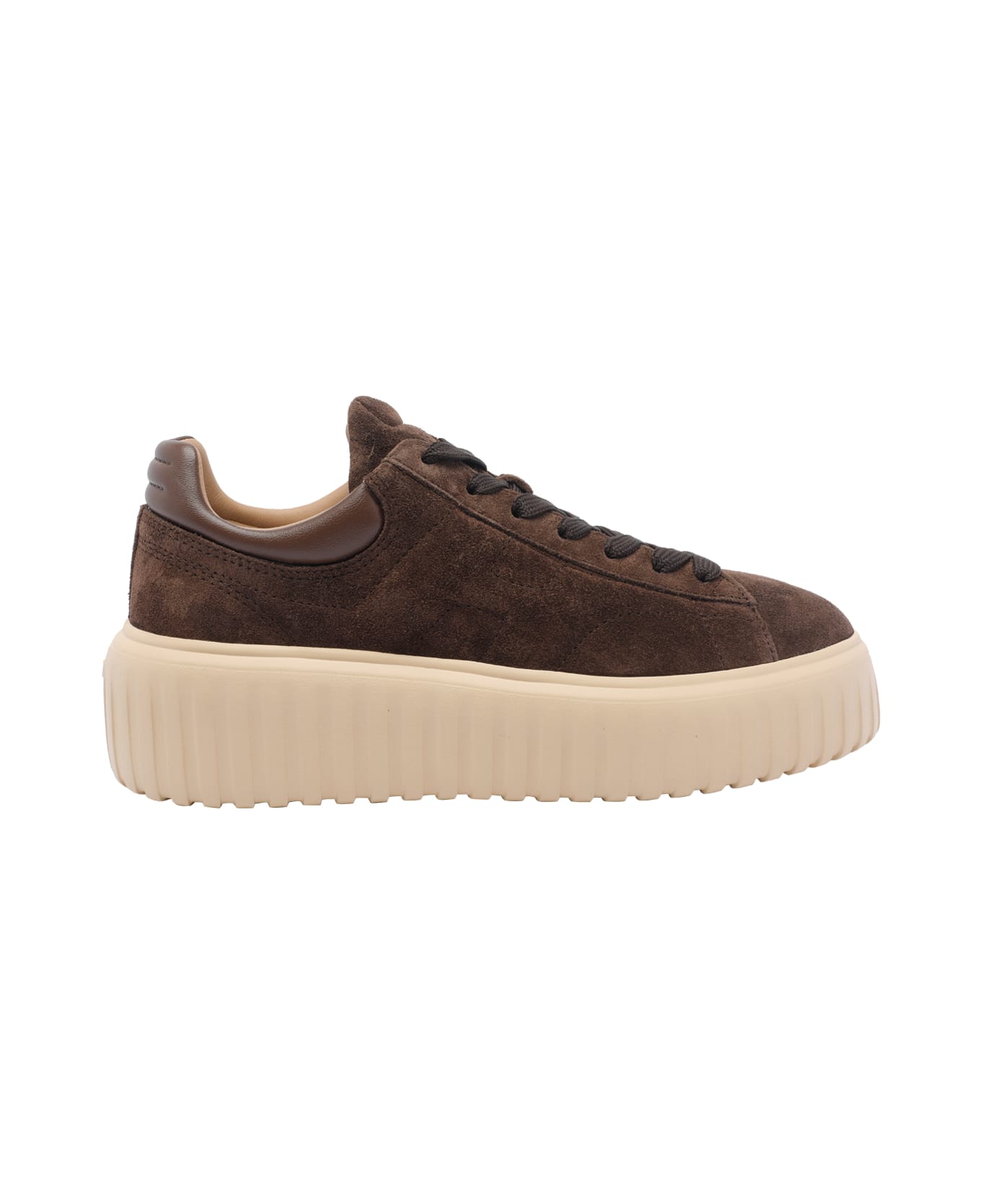 Hogan H-stripes Sneakers - brown