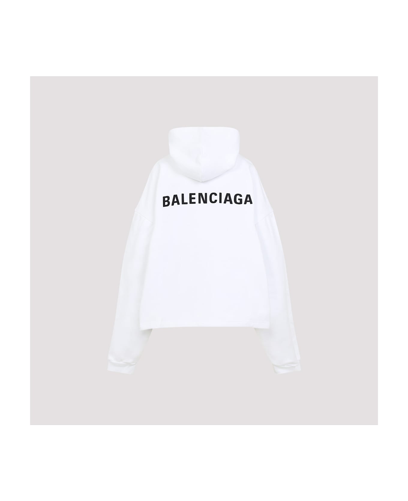Balenciaga Hoodie - White Black