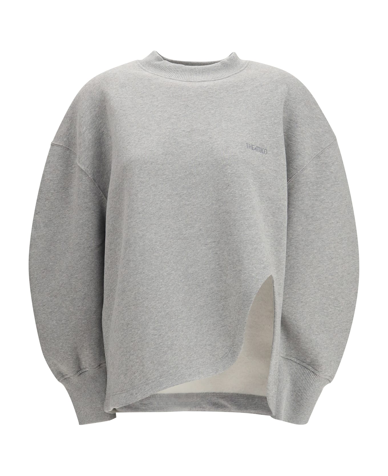 The Attico Oversized Sweater With Side Slit