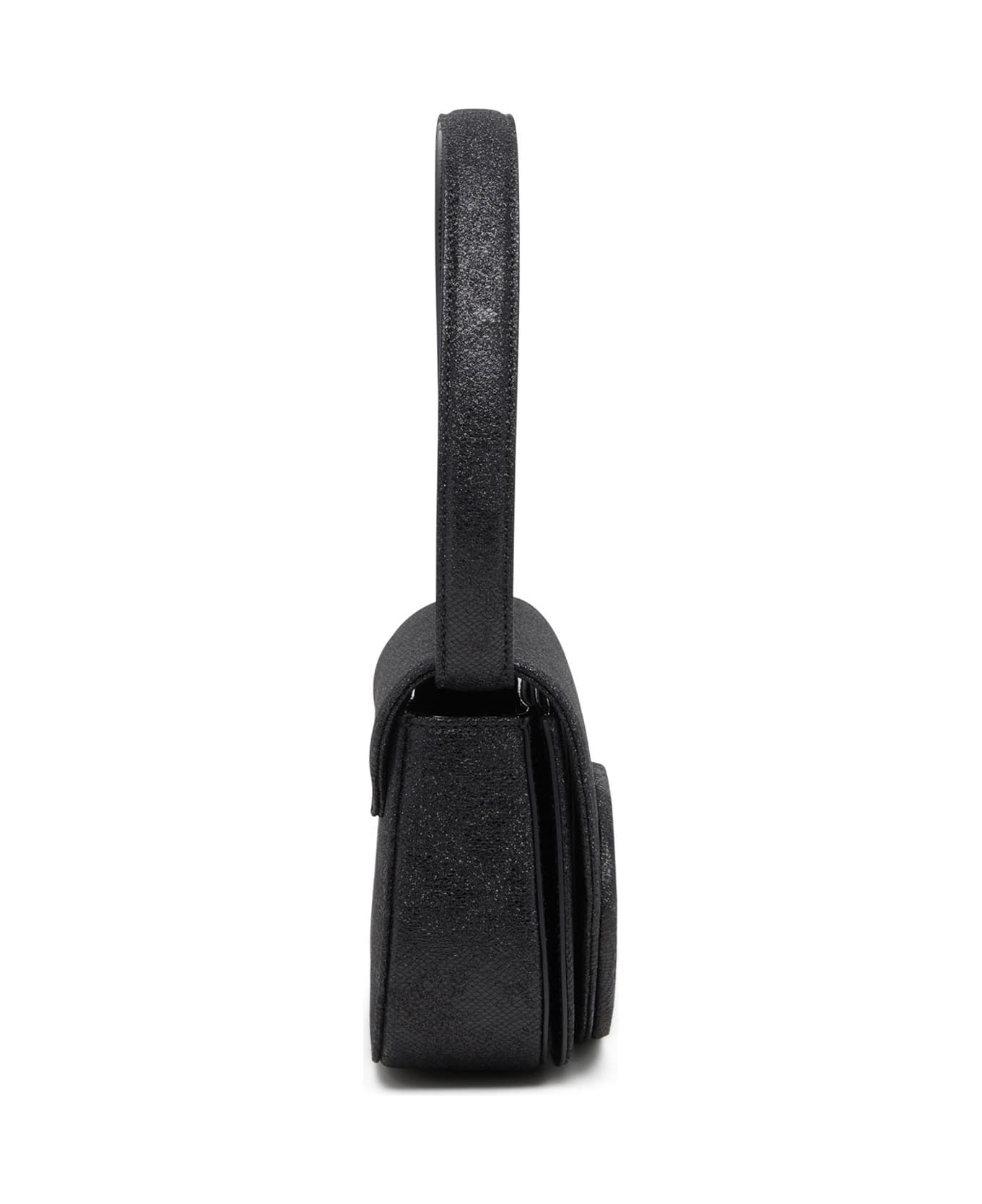 Diesel 1dr Glitter Fabric Shoulder Bag - Black