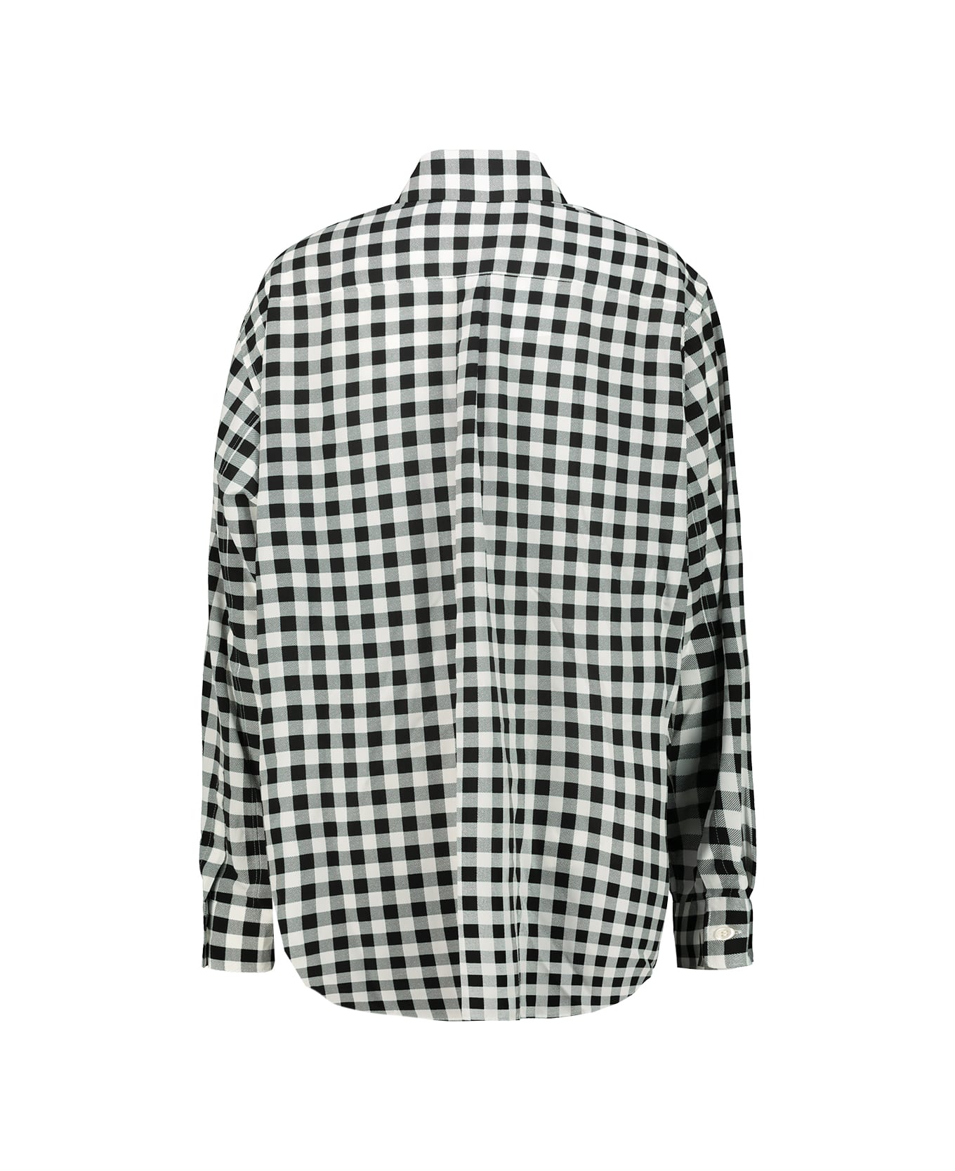 Comme des Garçons Oversized Shirt - Black White