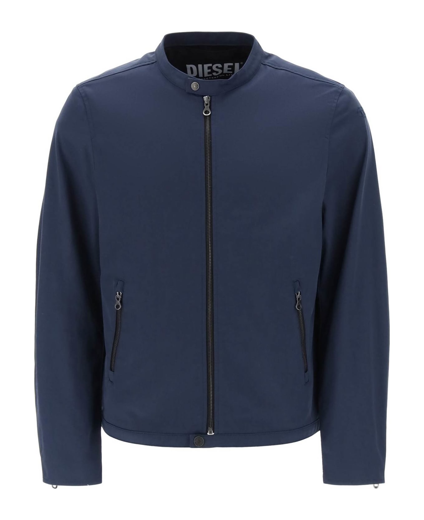 Diesel 'j-glory' Nylon Twill Jacket - MIDNIGHT BLUE (Blue) ジャケット