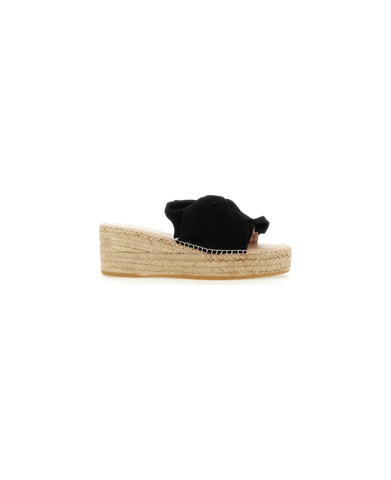 Manebi Knot Sandal - BLACK