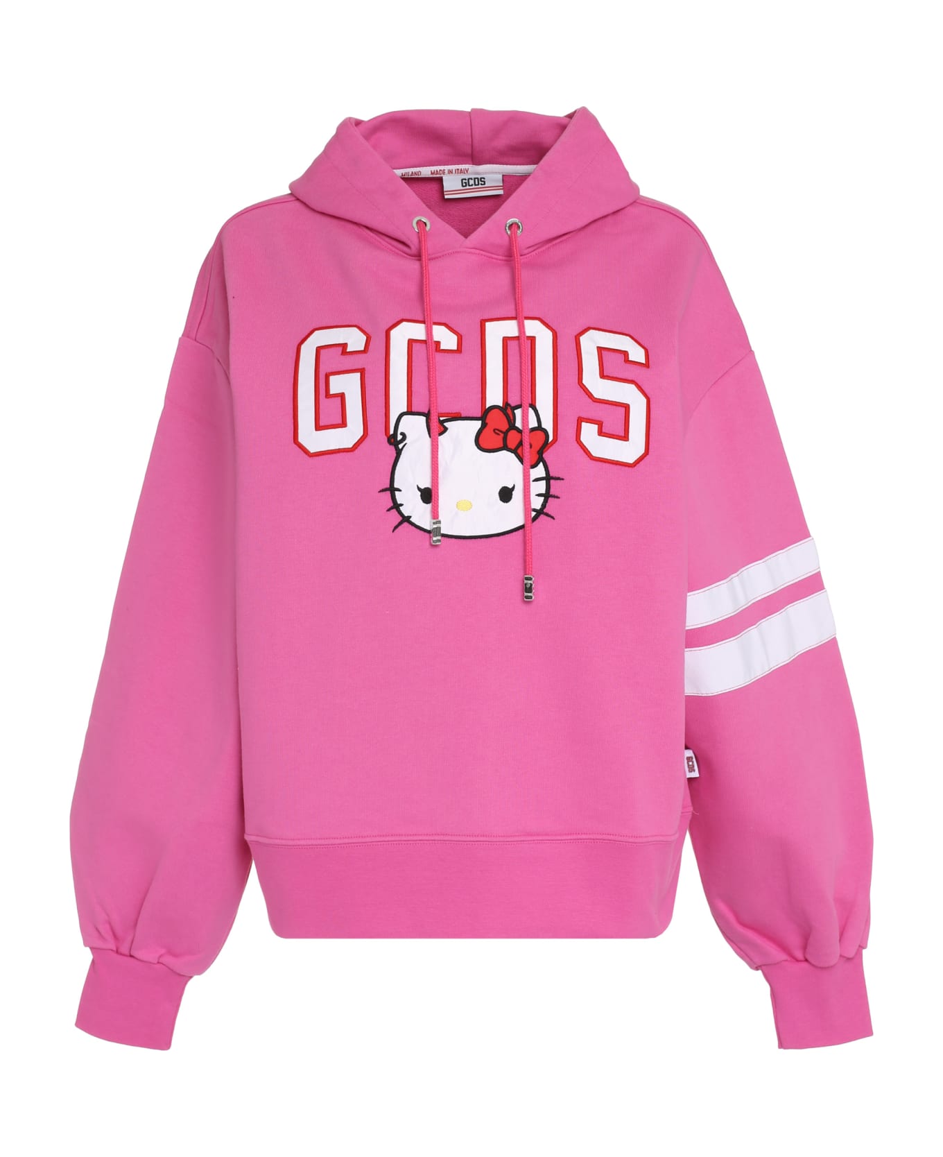 GCDS X Hello Kitty - Hooded Sweatshirt - Fuchsia