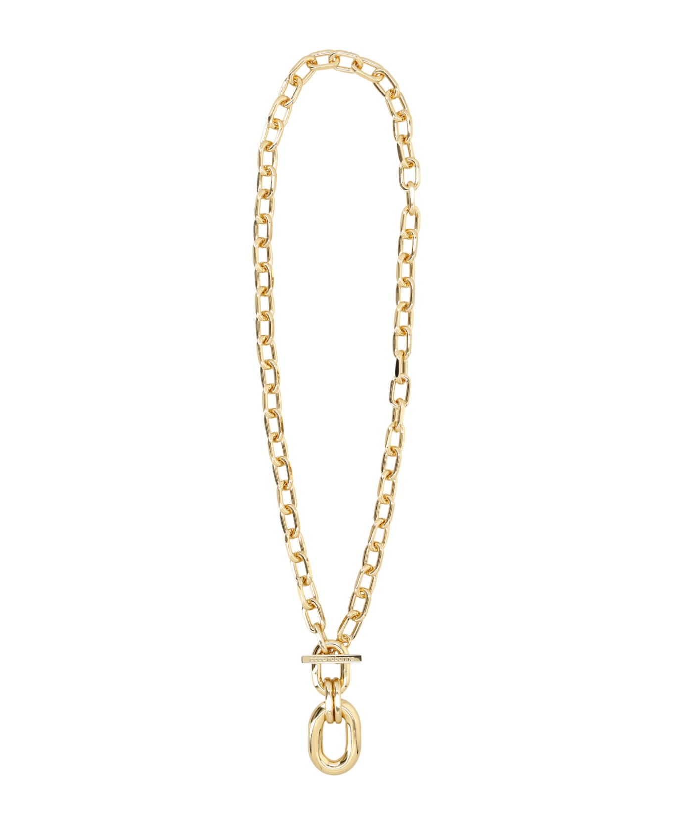Paco Rabanne Xl Link Pendant Necklace - Gold