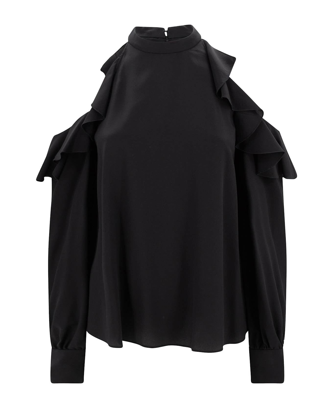 Etro Draped Detail Blouse - Black