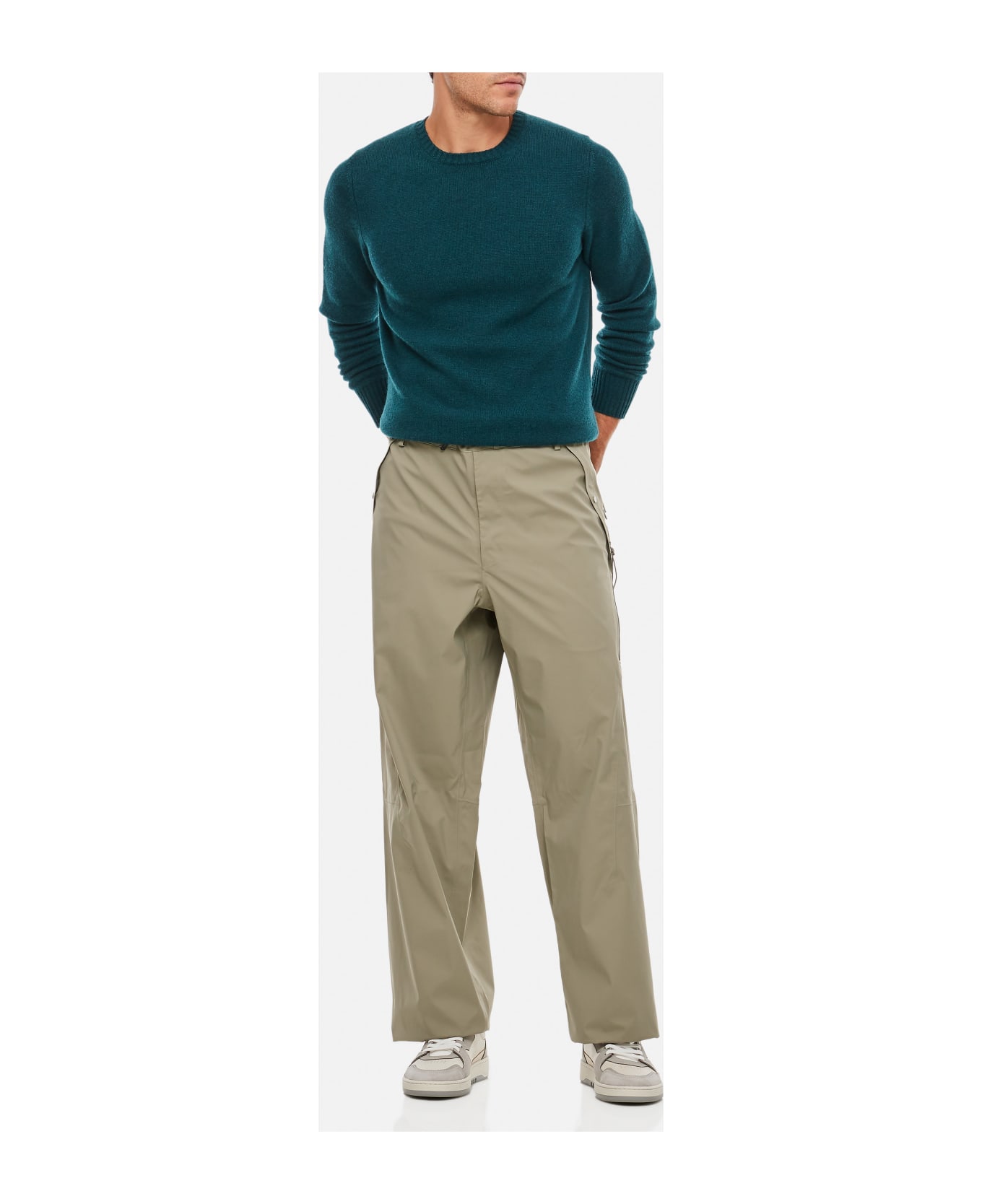 C.P. Company Cotton Trousers - Green ボトムス
