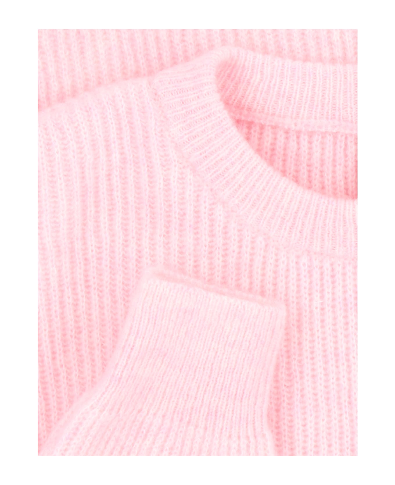 Sunflower Ribbed Sweater - Pink