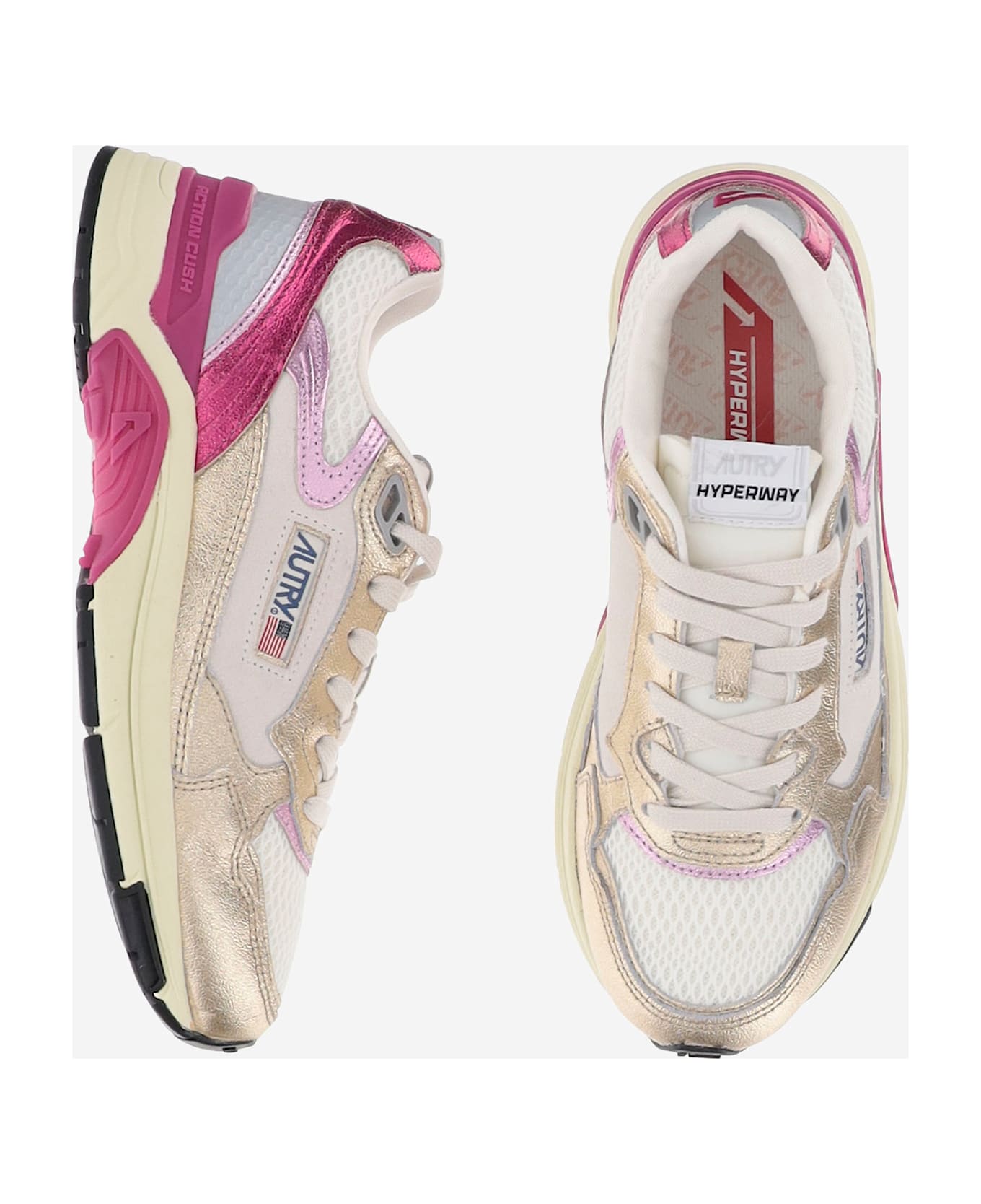 Autry Hyperway Sneakers - Red