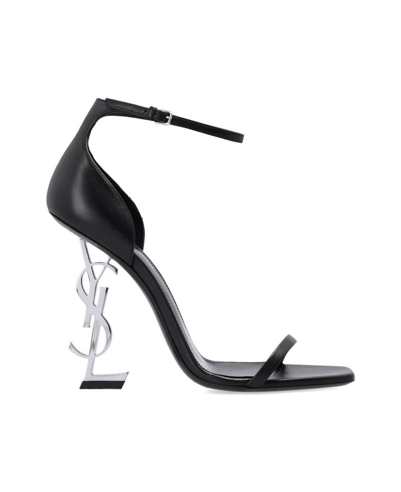 Saint Laurent Opyum Ankle-strap Sandals - Nero