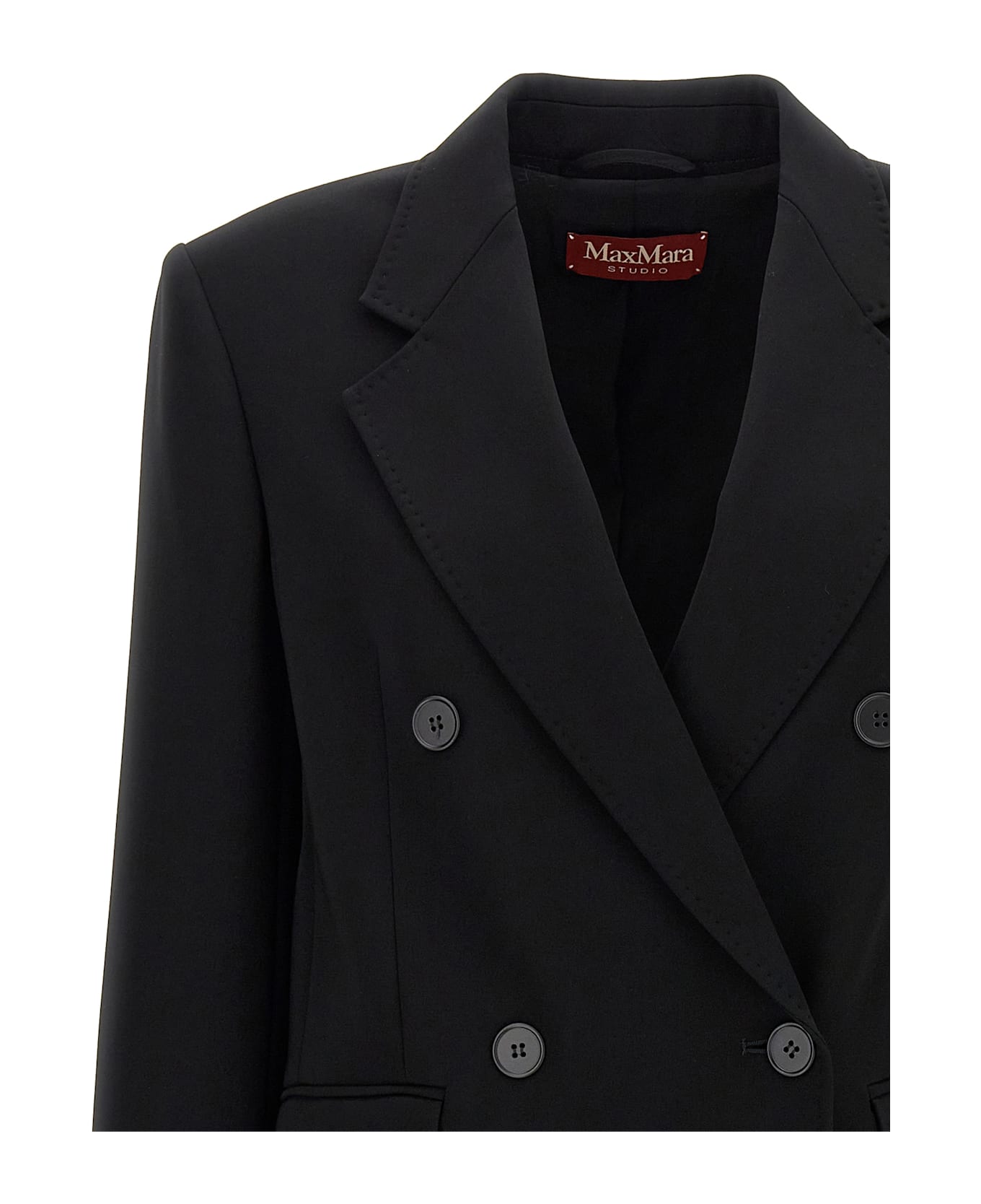 Max Mara Studio 'mirella' Blazer - Black  