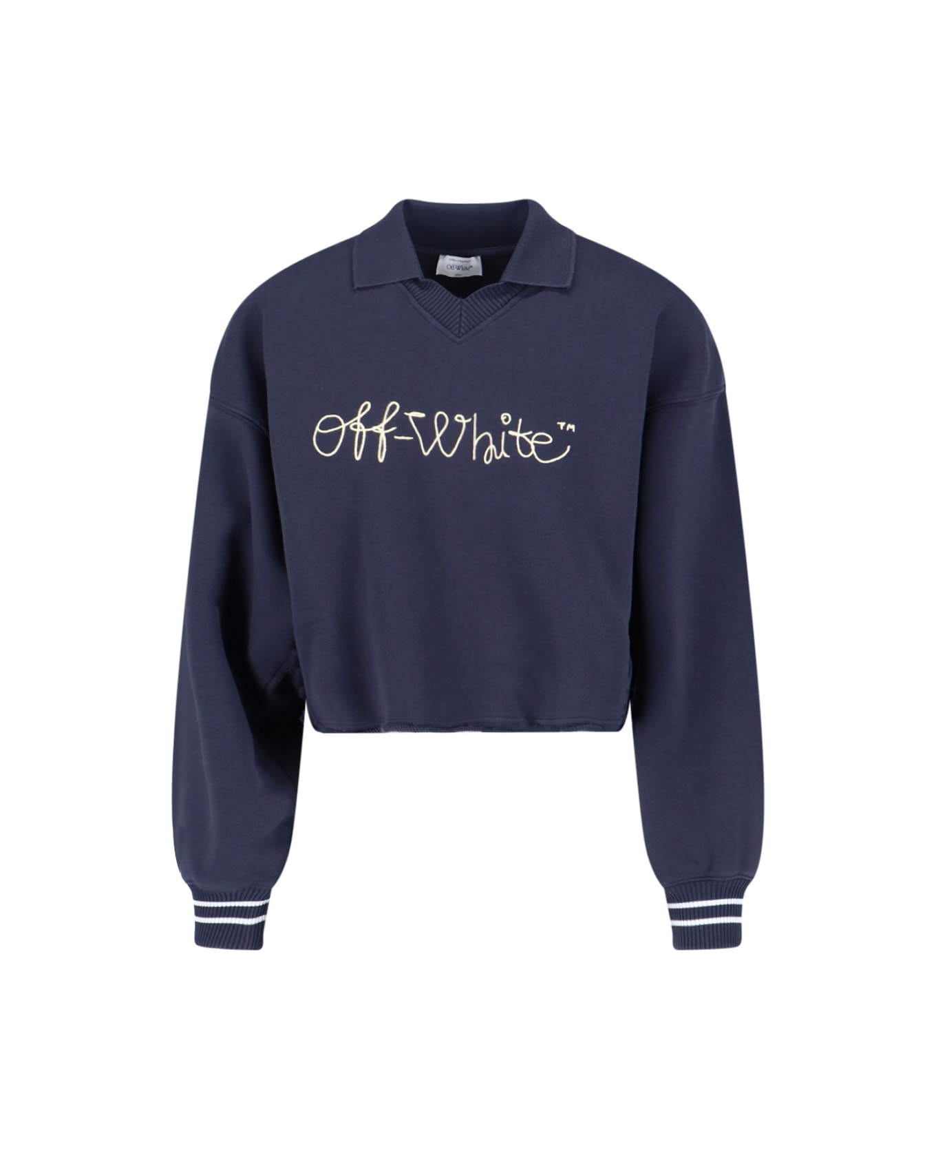 Off-White Logo Sweater - Blue