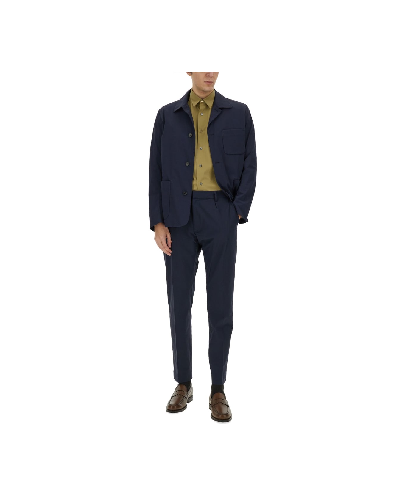 Paul Smith Single-breasted Jacket - BLUE