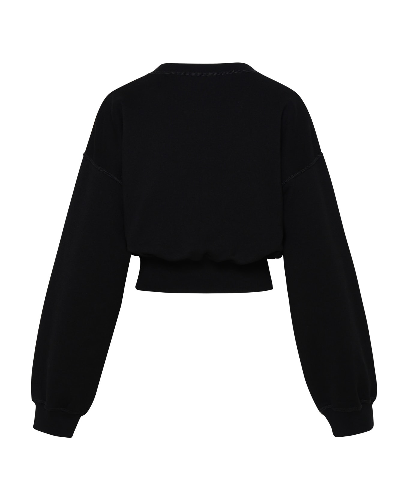 Dsquared2 Black Cotton Sweatshirt - Black