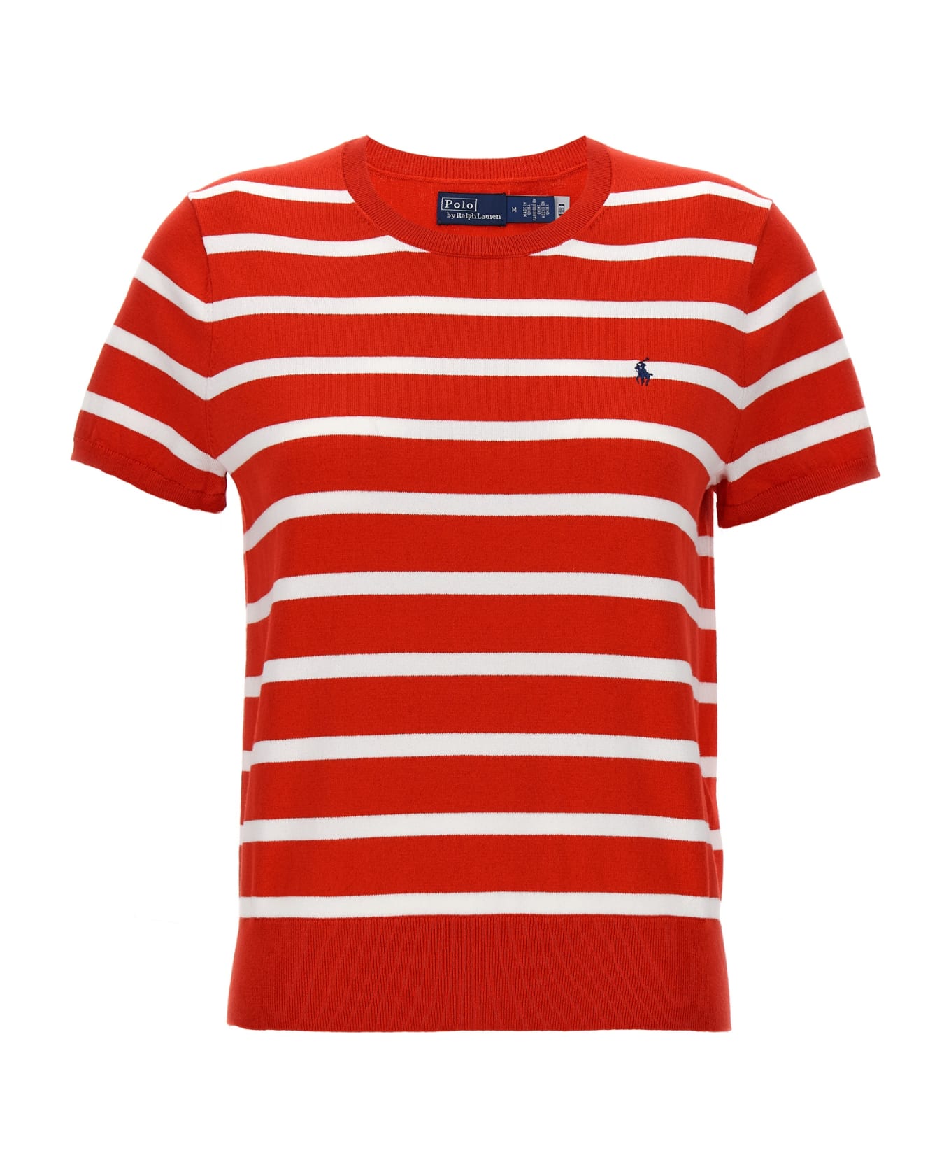 Polo Ralph Lauren Striped Sweater - Red