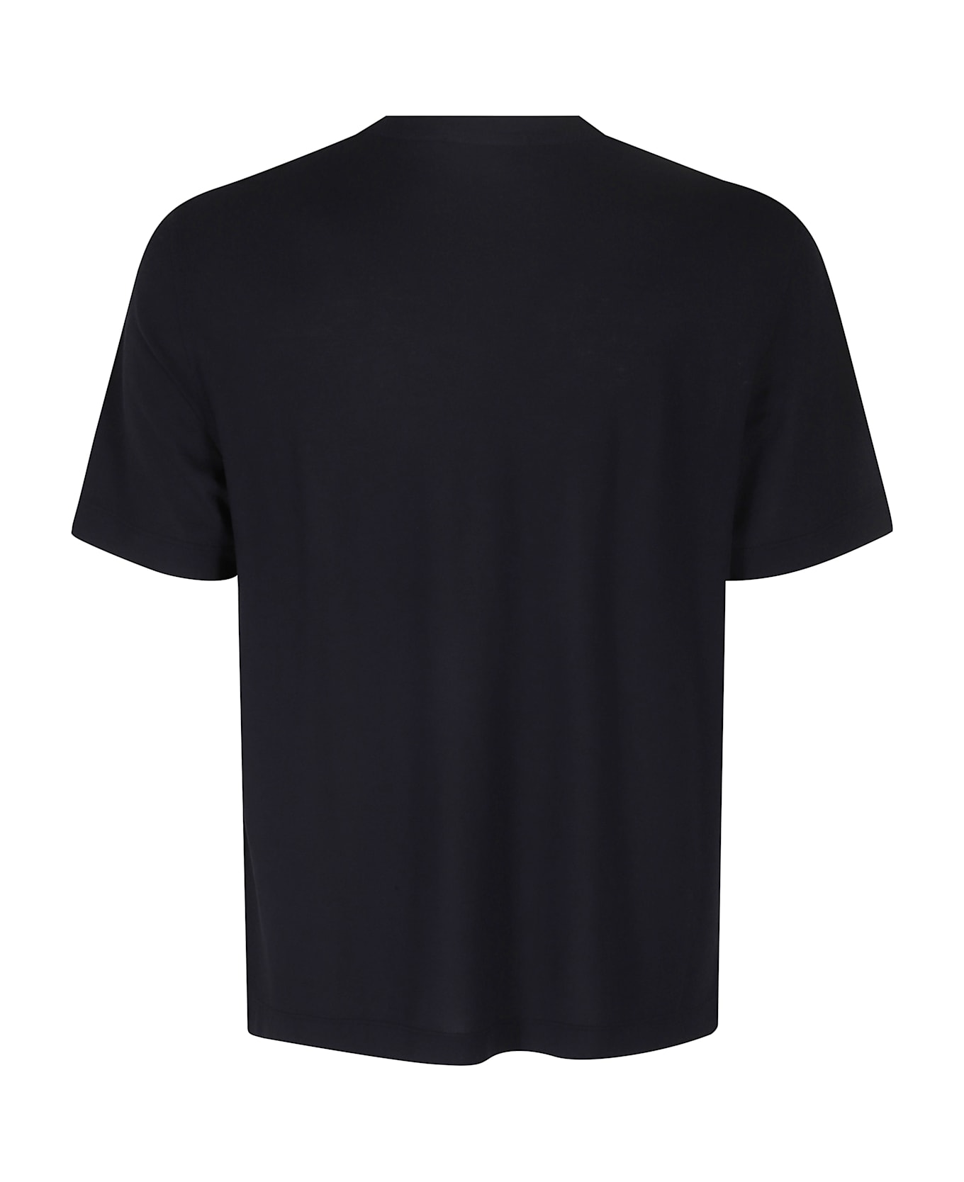 Drumohr Tshirt Mm Ice Cotton - Notte